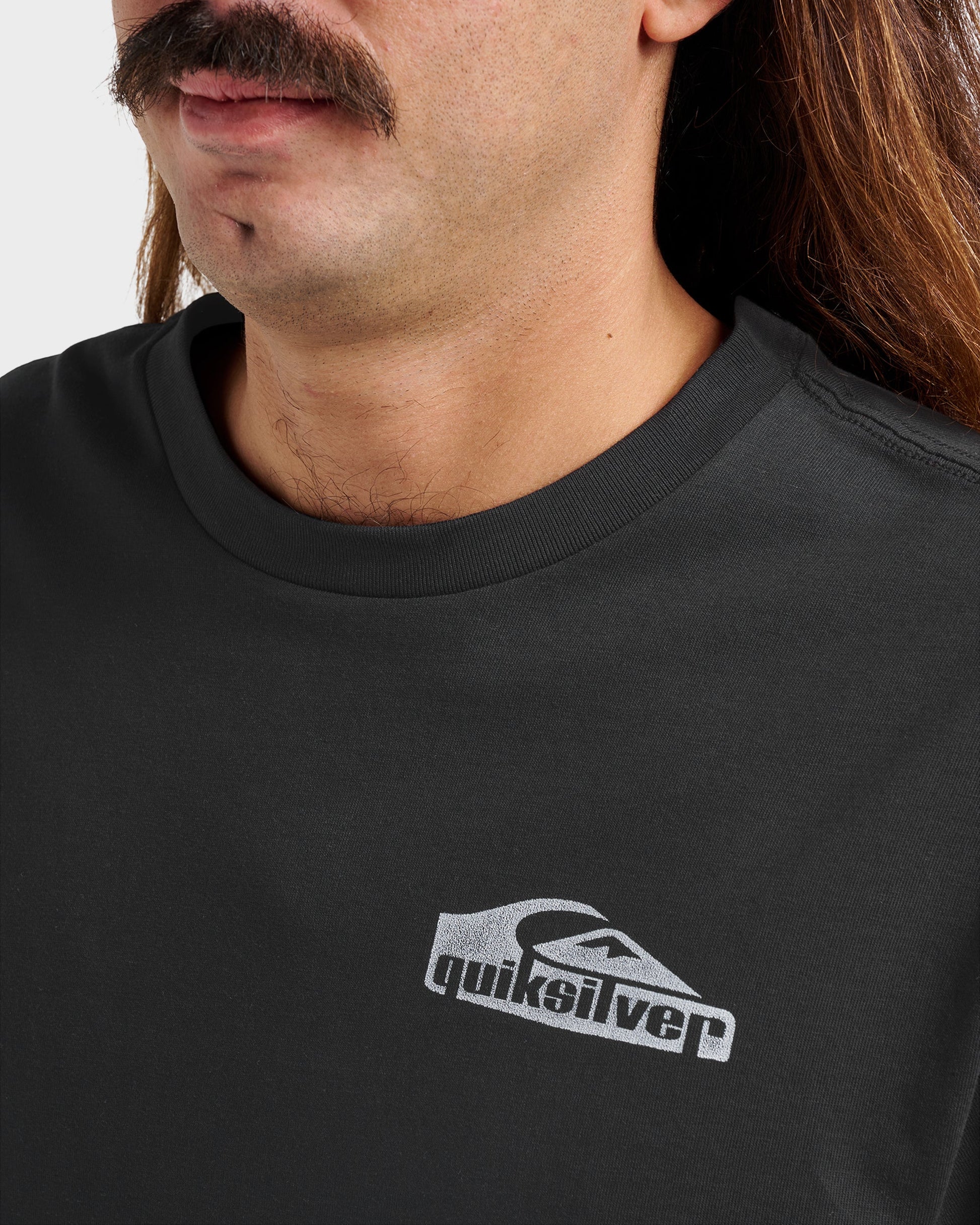 Push Threw Classic T-shirt - Black Black Quick Silver