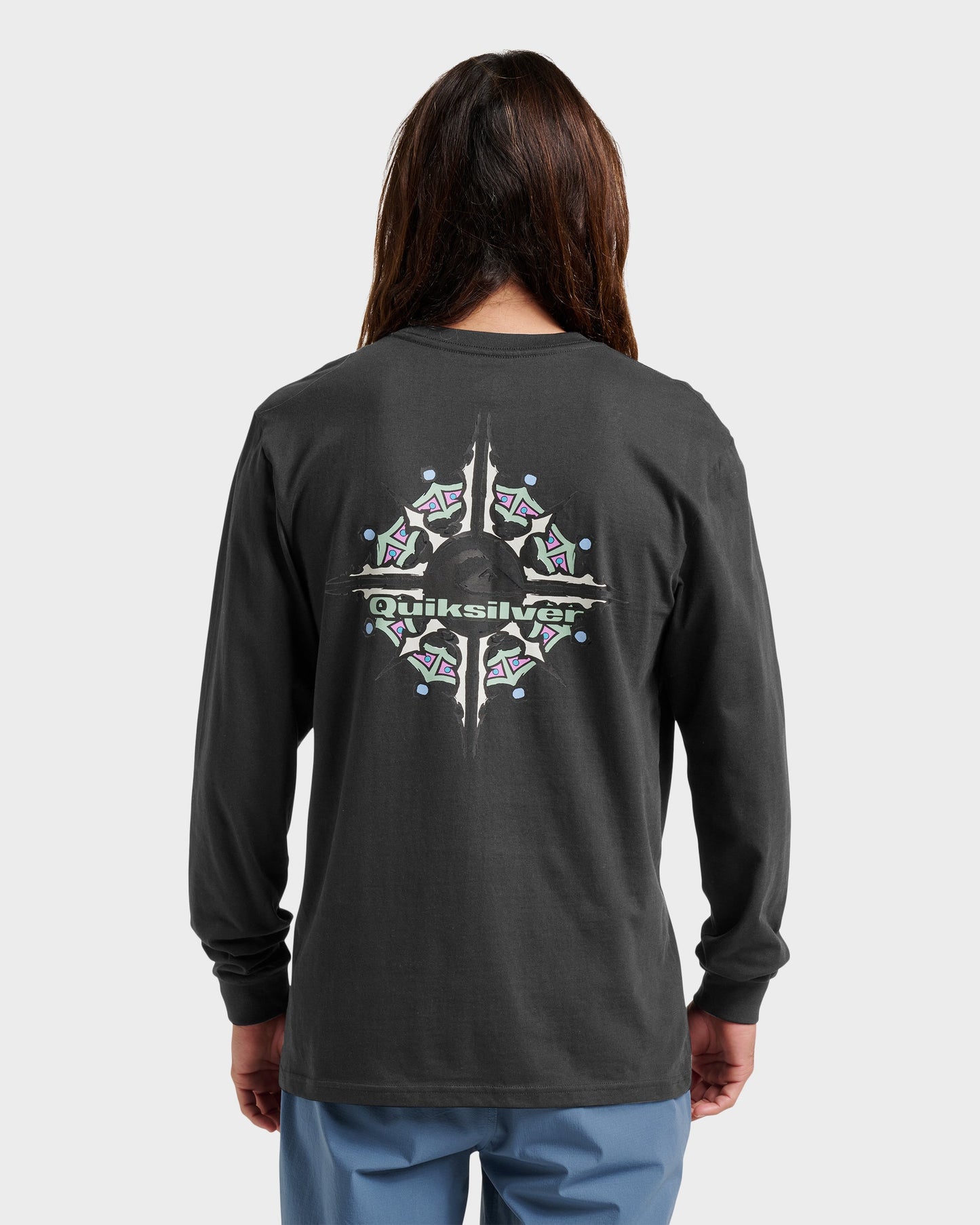Qs Heat Long Sleeve T-shirt - Black Black Quick Silver