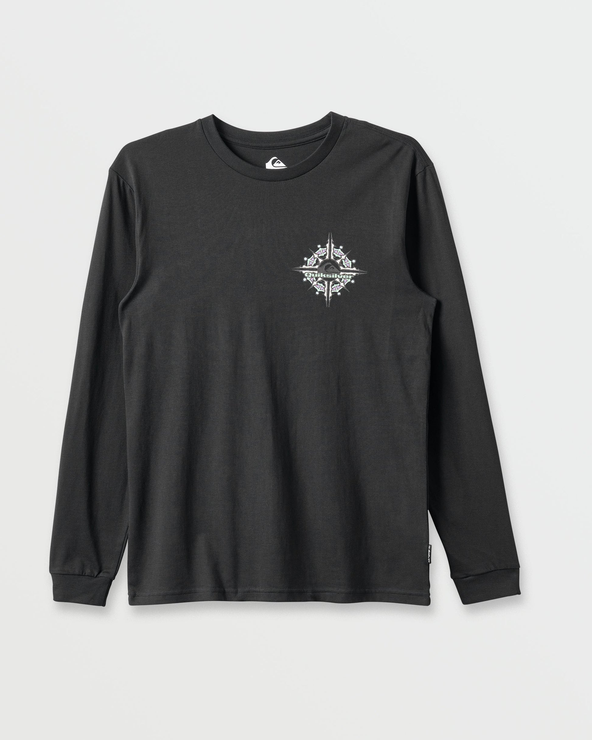 Qs Heat Long Sleeve T-shirt - Black Black Quick Silver