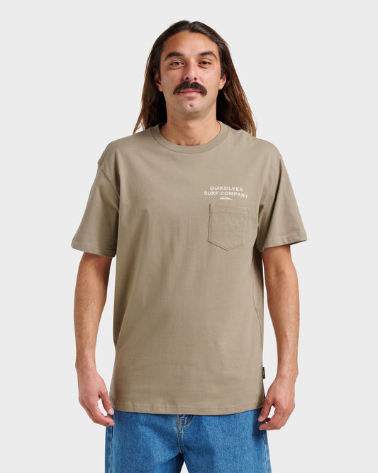 Qs Surf Company Classic T-shirt - Fallen Rock Fallen Rock Quick Silver