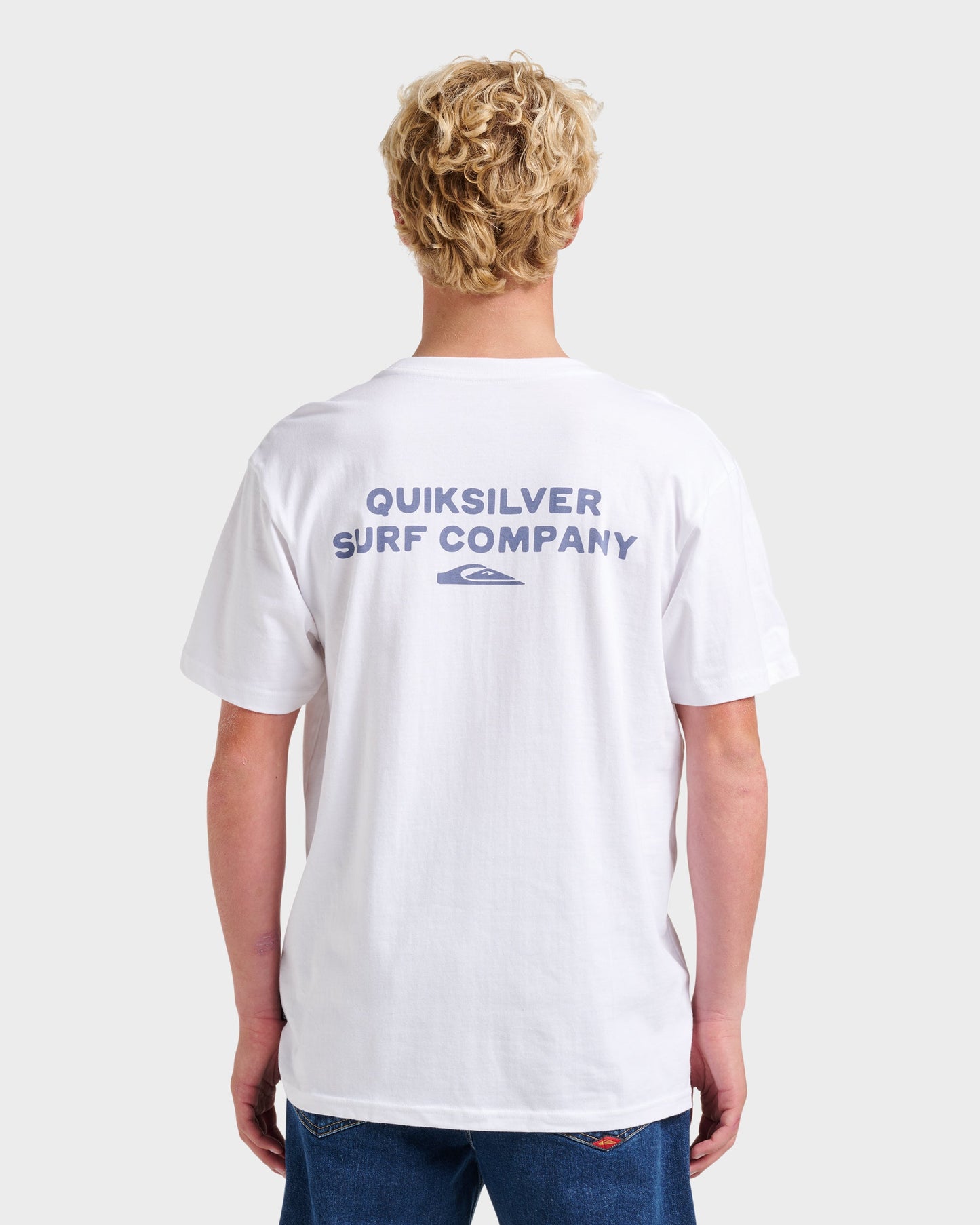 Qs Surf Company Classic T-shirt - White White Quick Silver