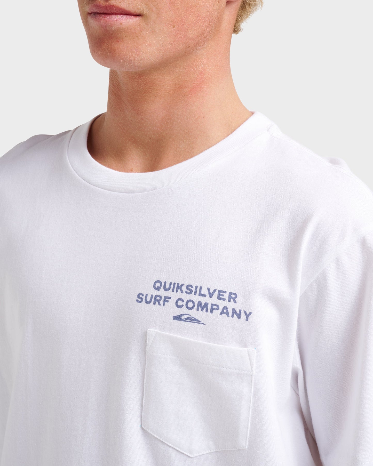 Qs Surf Company Classic T-shirt - White White Quick Silver