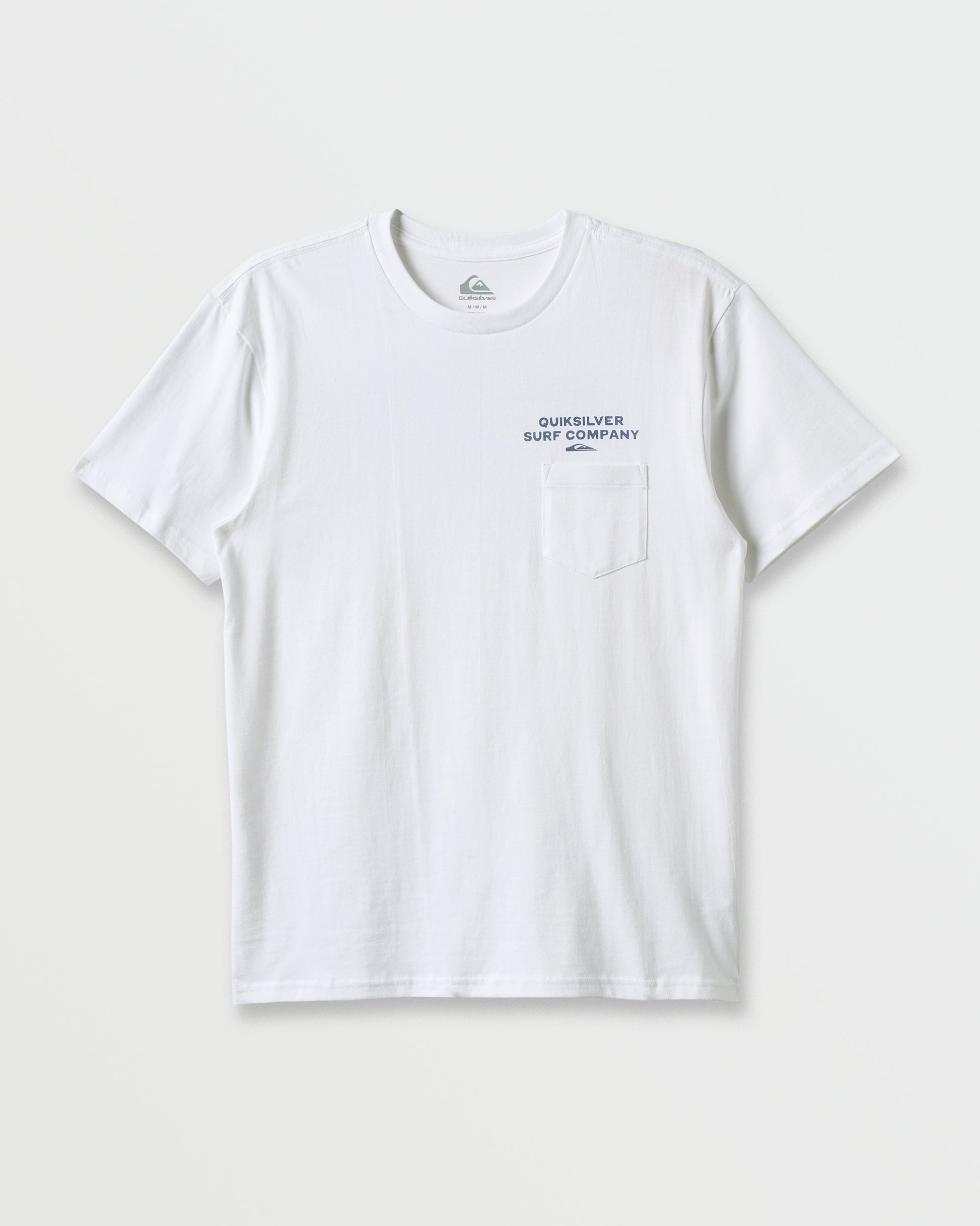 Qs Surf Company Classic T-shirt - White White Quick Silver