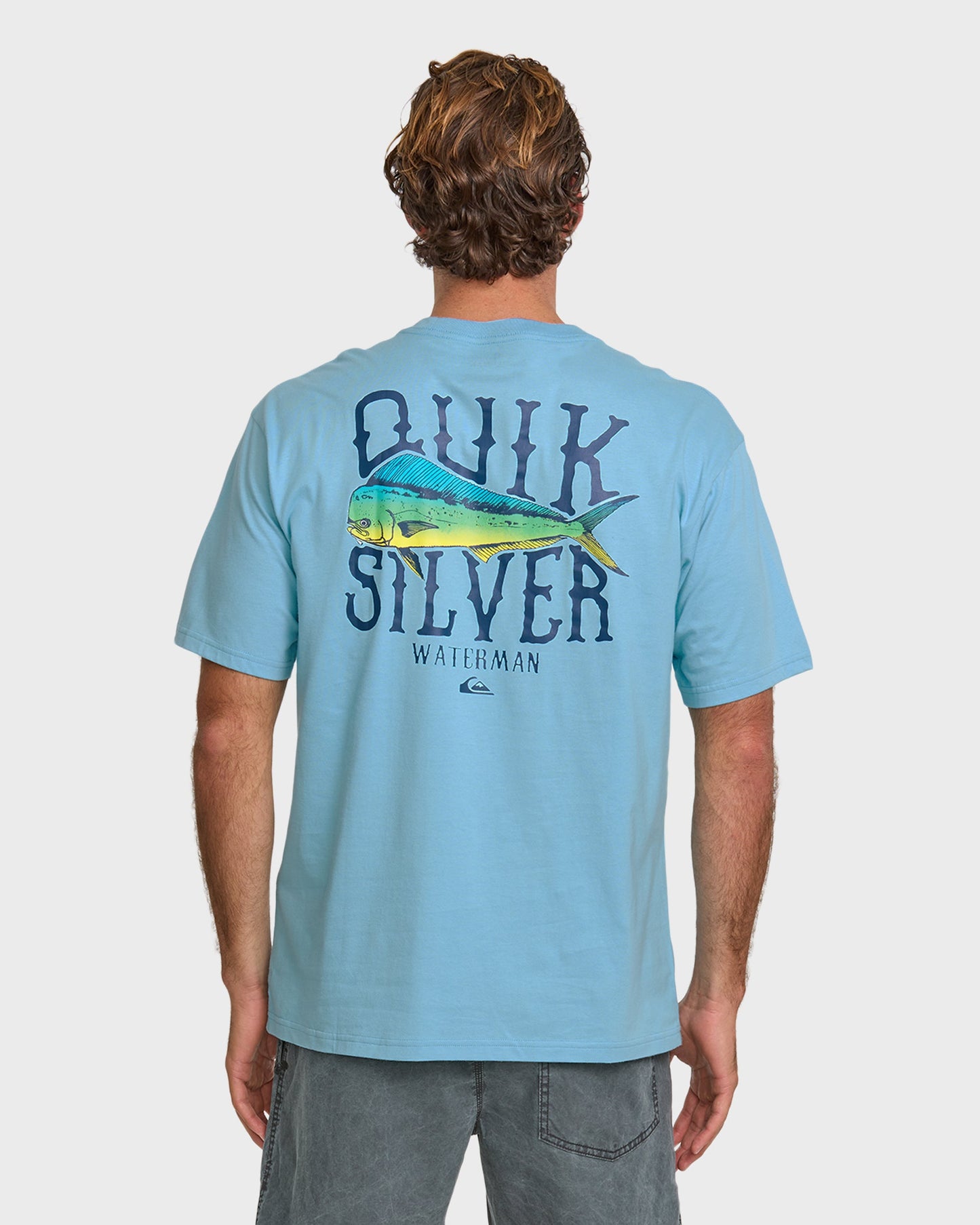 Waterman Quik Hook Classic T-shirt - Cali Blue Cali Blue Quick Silver