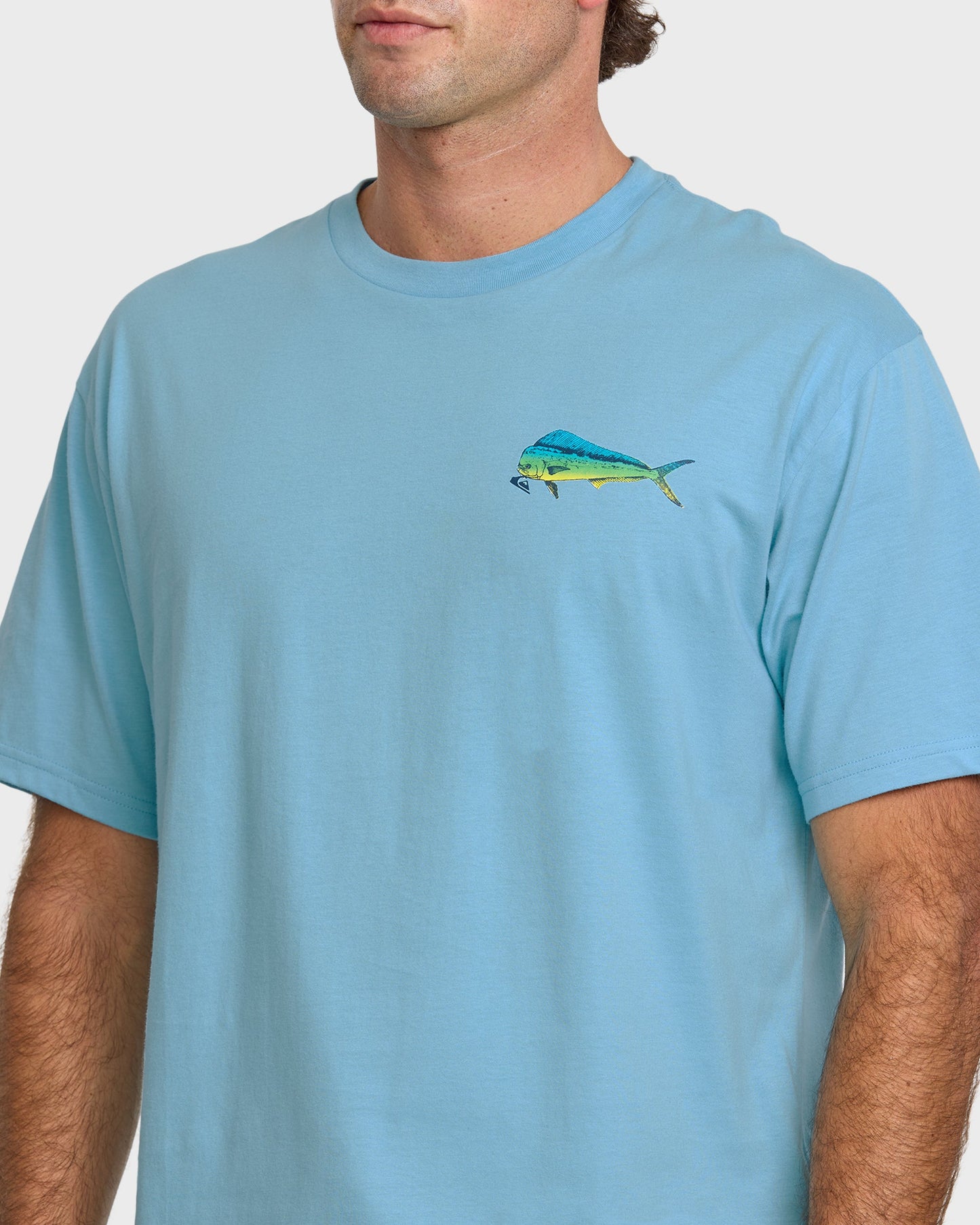 Waterman Quik Hook Classic T-shirt - Cali Blue Cali Blue Quick Silver