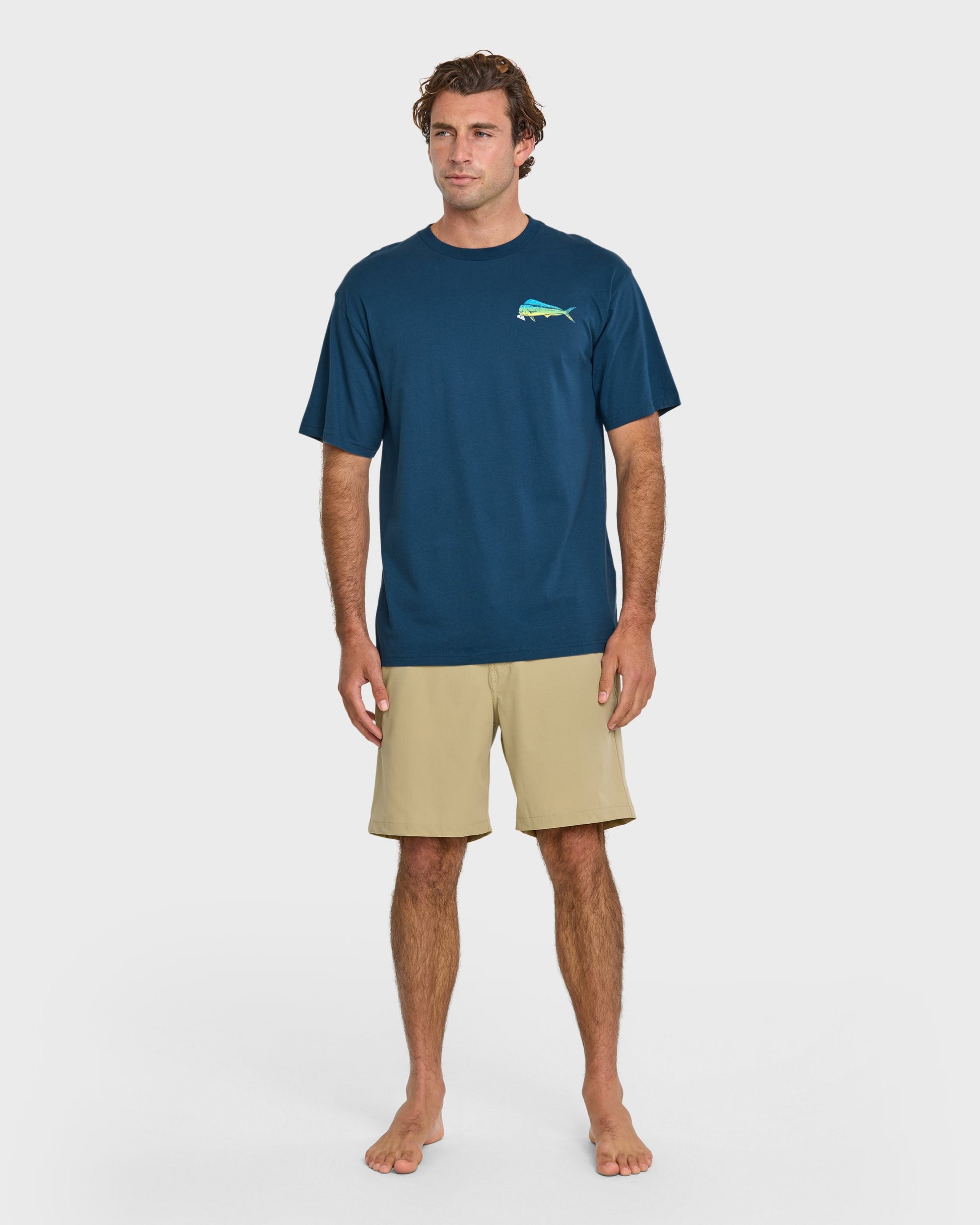 Waterman Quik Hook Classic T-shirt - Wave Wave Quick Silver