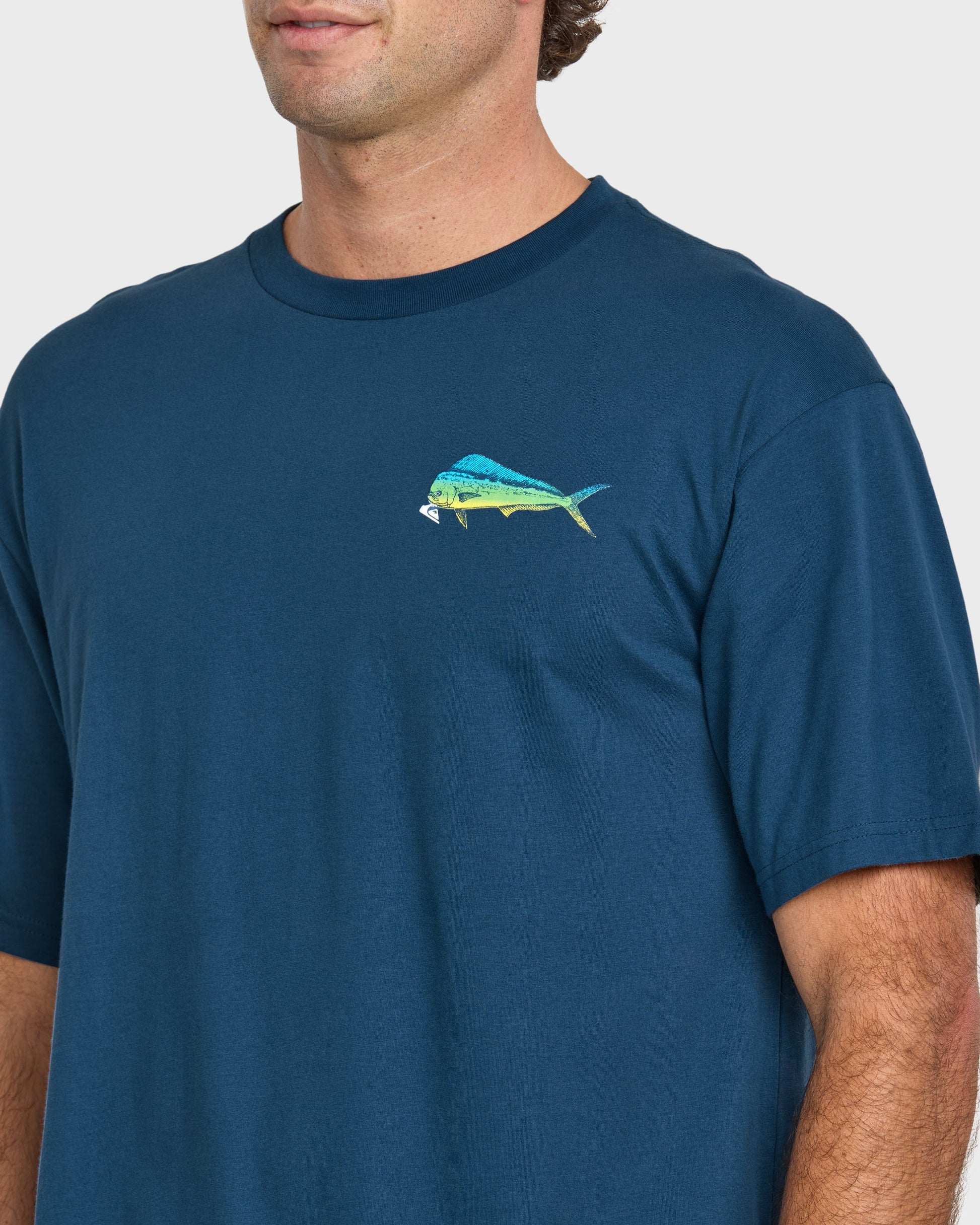 Waterman Quik Hook Classic T-shirt - Wave Wave Quick Silver