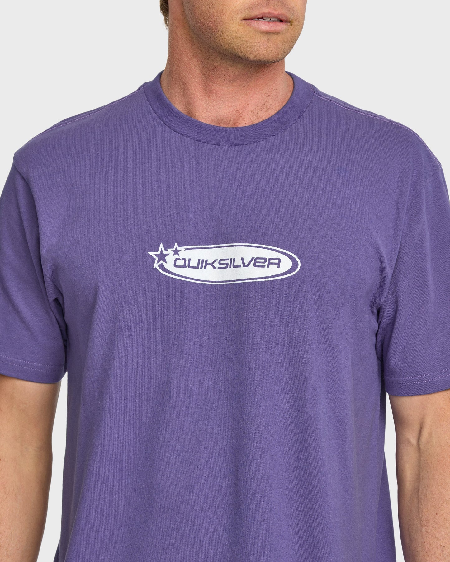 Star Crawler Heavy Weight T-shirt - Monarch Purple Monarch Purple Quick Silver