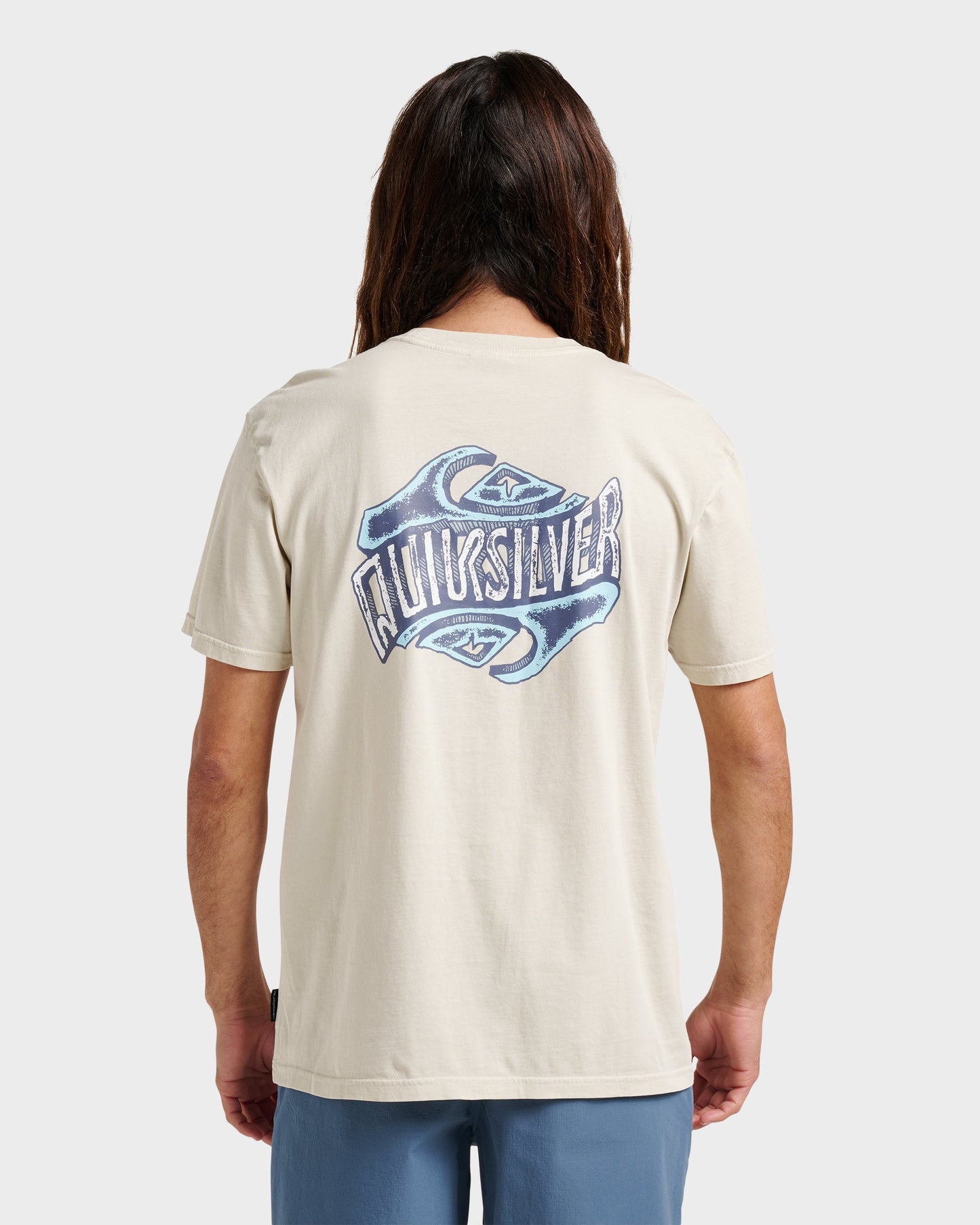 Three Deeppigment Dye T-Shirt - Moonstruck Moonstruck Quick Silver