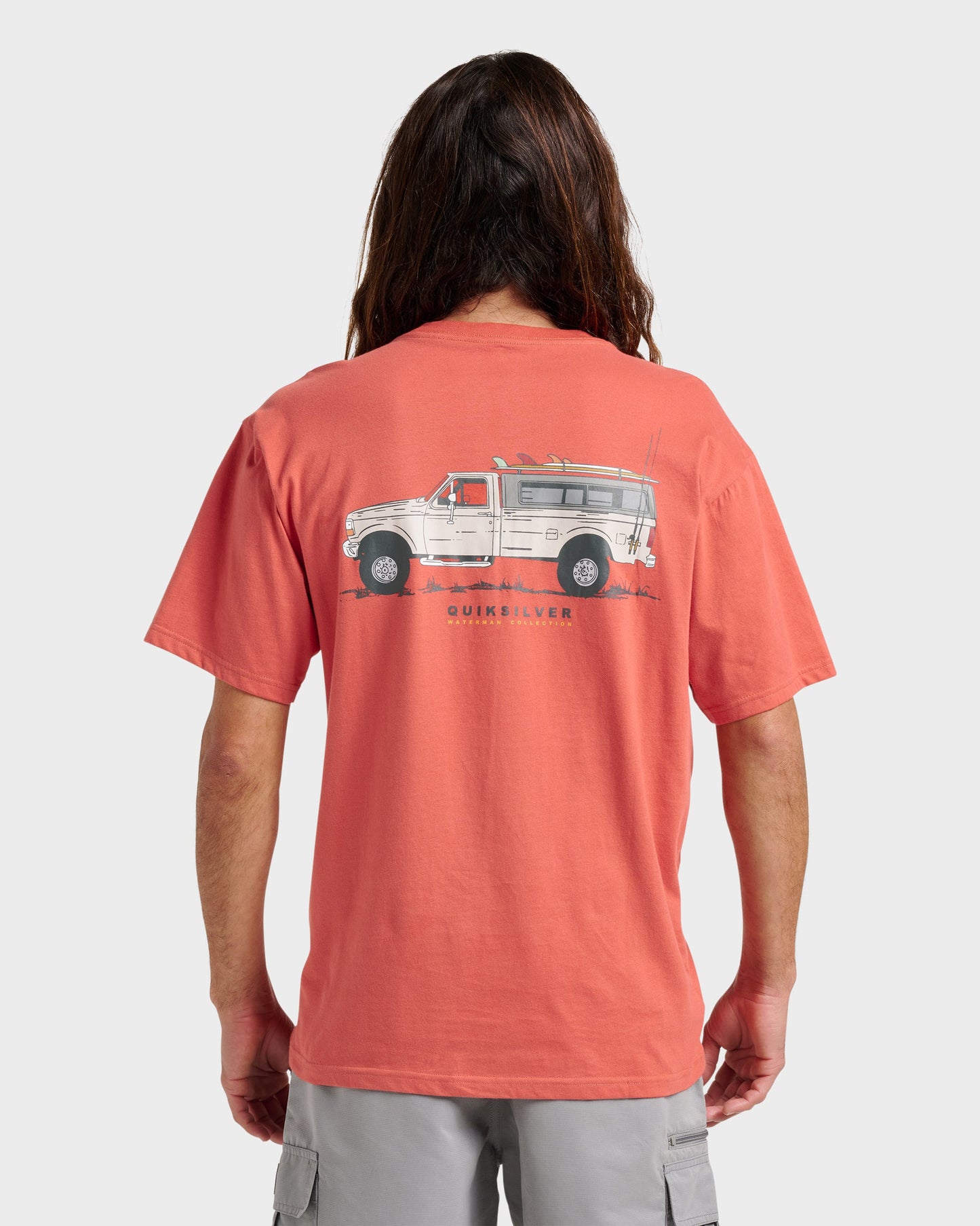 Waterman Trail Blazing Classic T-shirt - Hot Sauce Hot Sauce Quick Silver