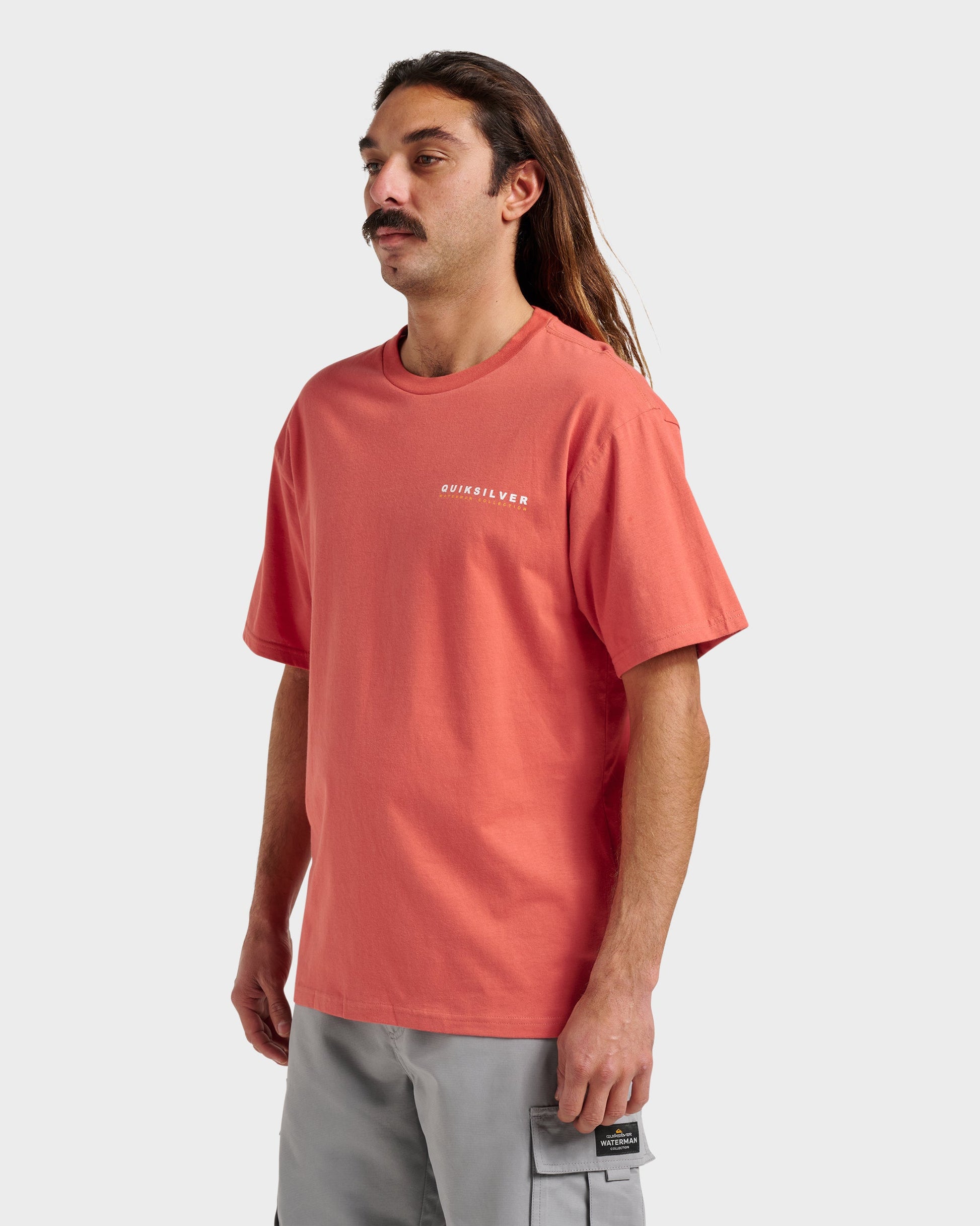 Waterman Trail Blazing Classic T-shirt - Hot Sauce Hot Sauce Quick Silver