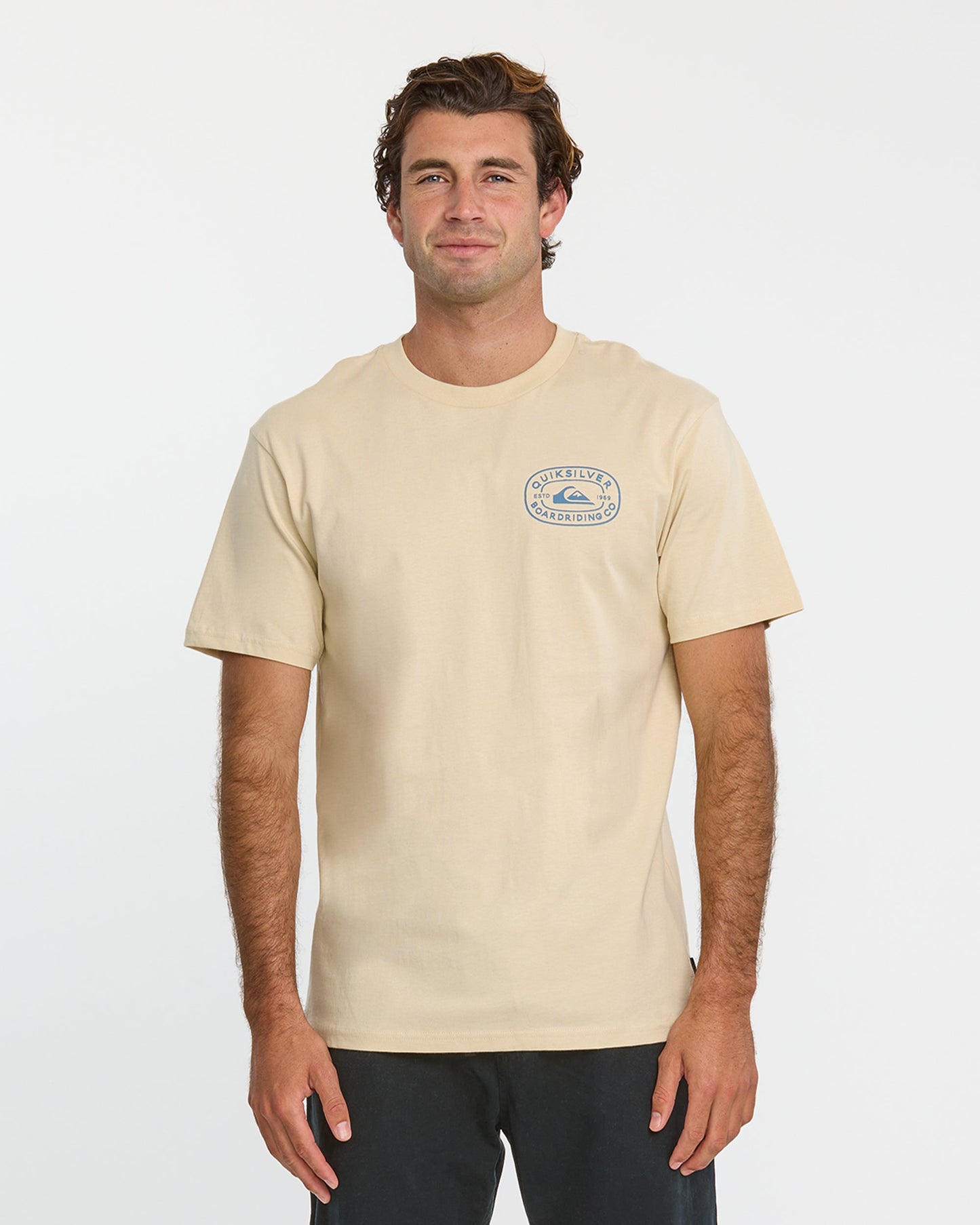 Western Lock T-Shirt - Fog Fog Quick Silver