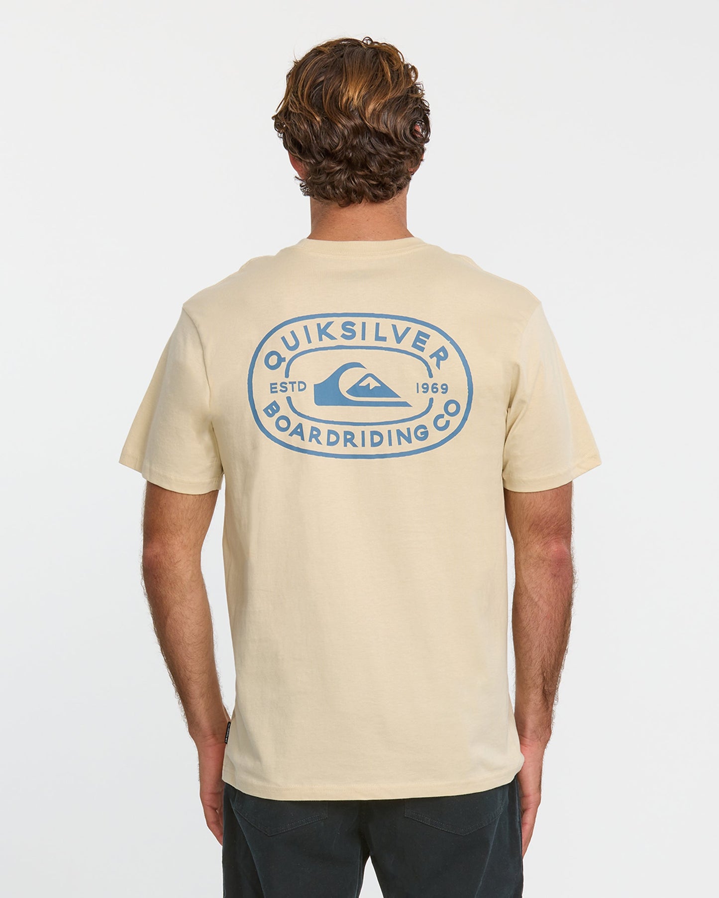 Western Lock T-Shirt - Fog Fog Quick Silver