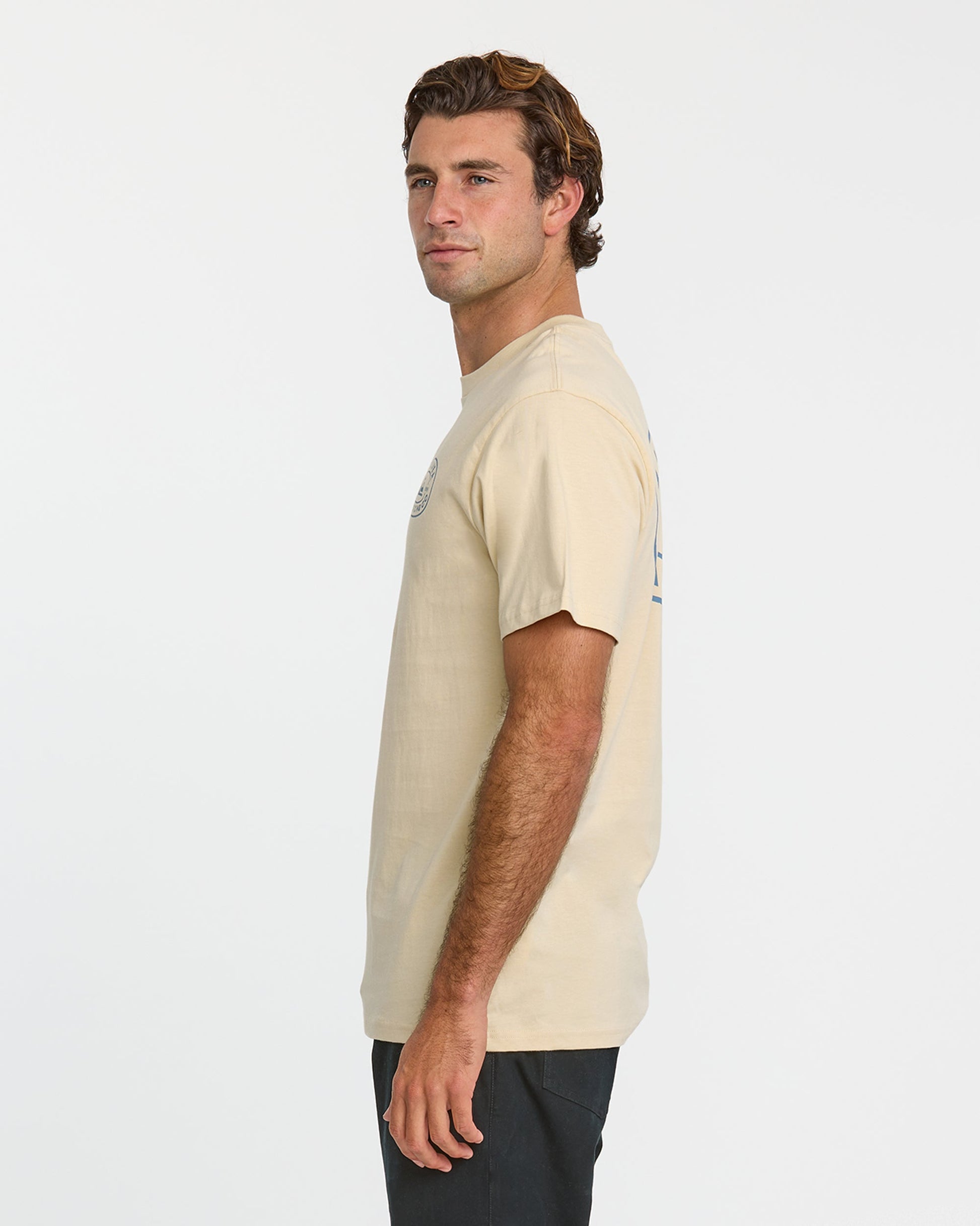 Western Lock T-Shirt - Fog Fog Quick Silver