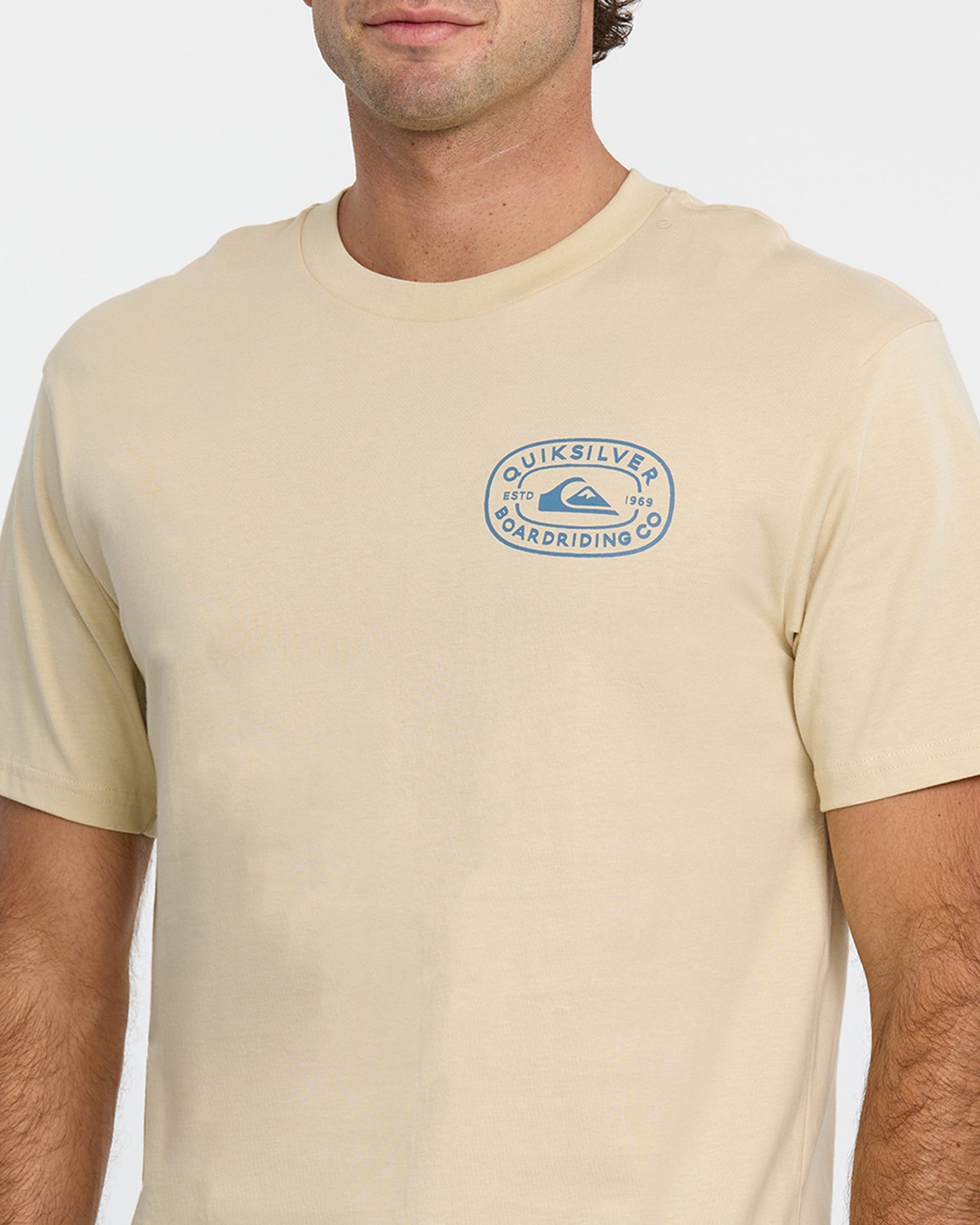 Western Lock T-Shirt - Fog Fog Quick Silver