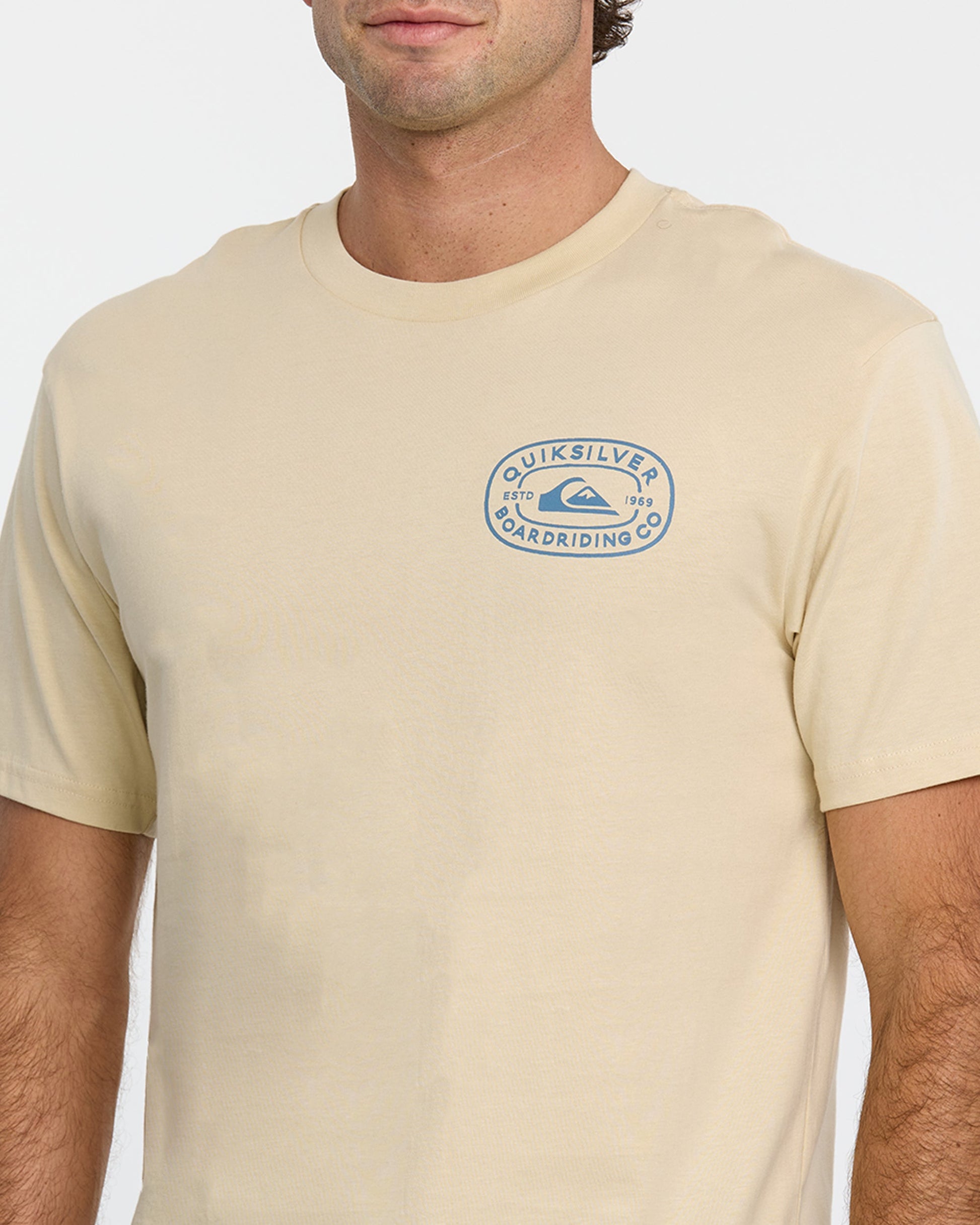 Western Lock T-Shirt - Fog Fog Quick Silver
