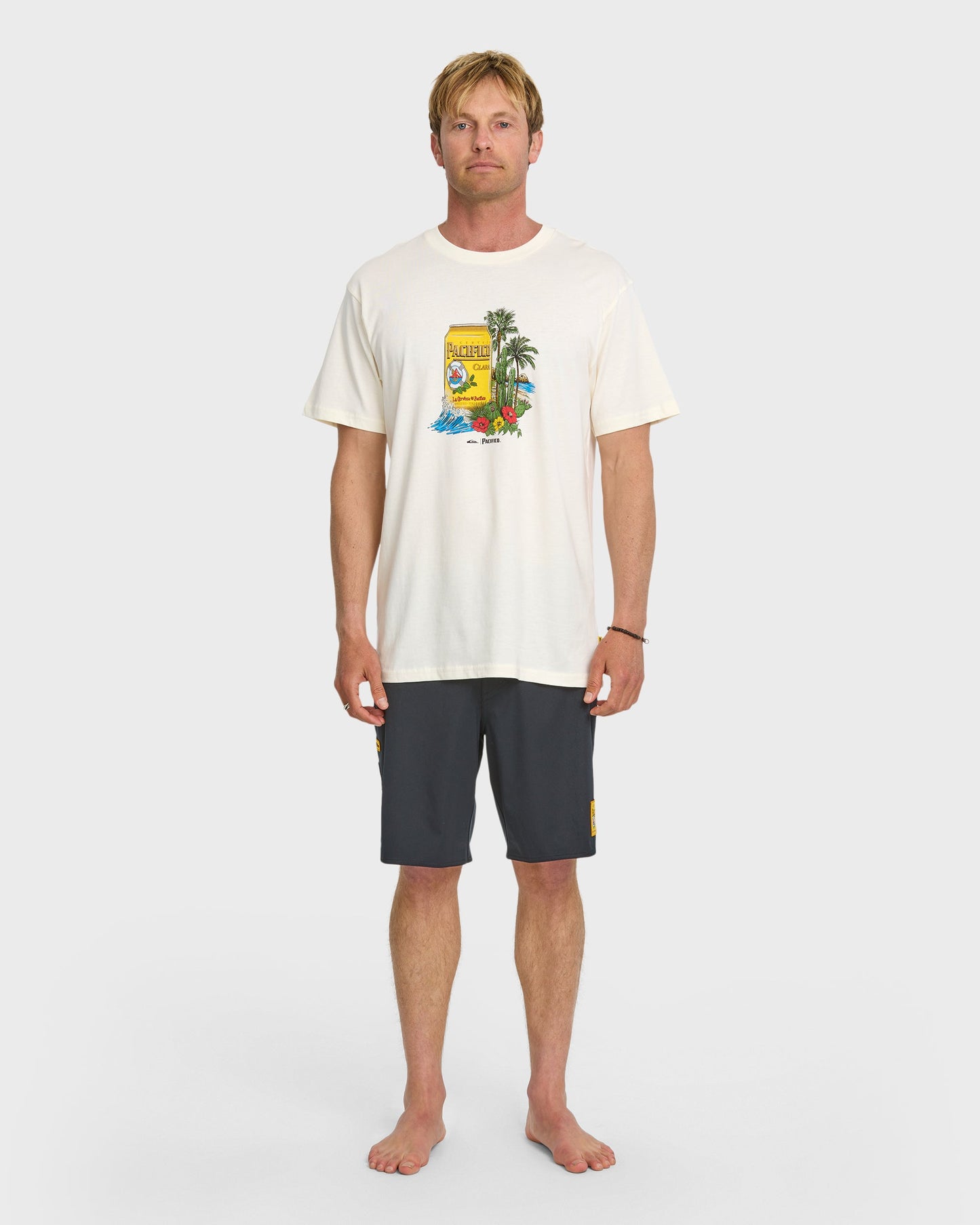 Quiksilver x Pacifico Sunstroke T-Shirt - Tofu Tofu Quick Silver