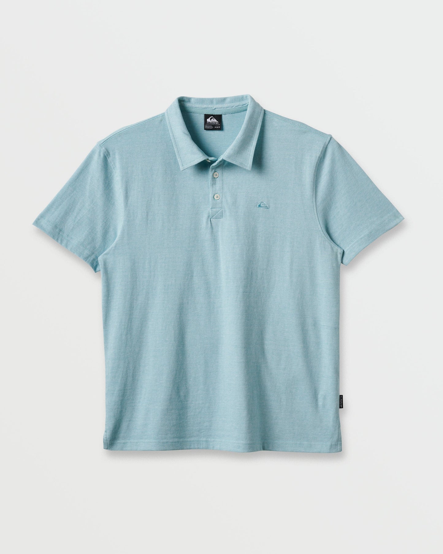Sunset Cruise Polo Shirt - Dusty Turquoise Dusty Turquoise Quick Silver