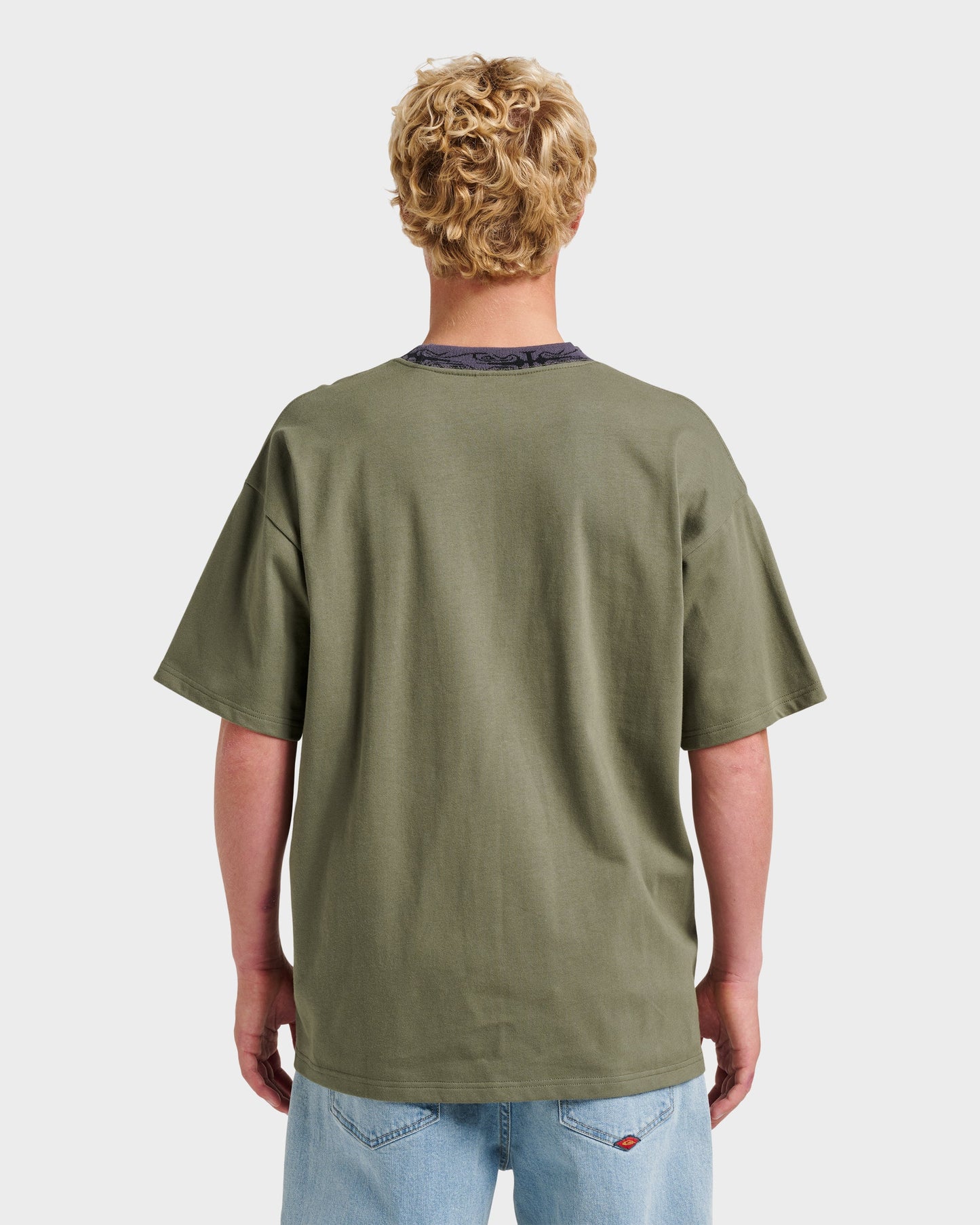 Mercury Ringer T-shirt - Dusty Olive Dusty Olive Quick Silver