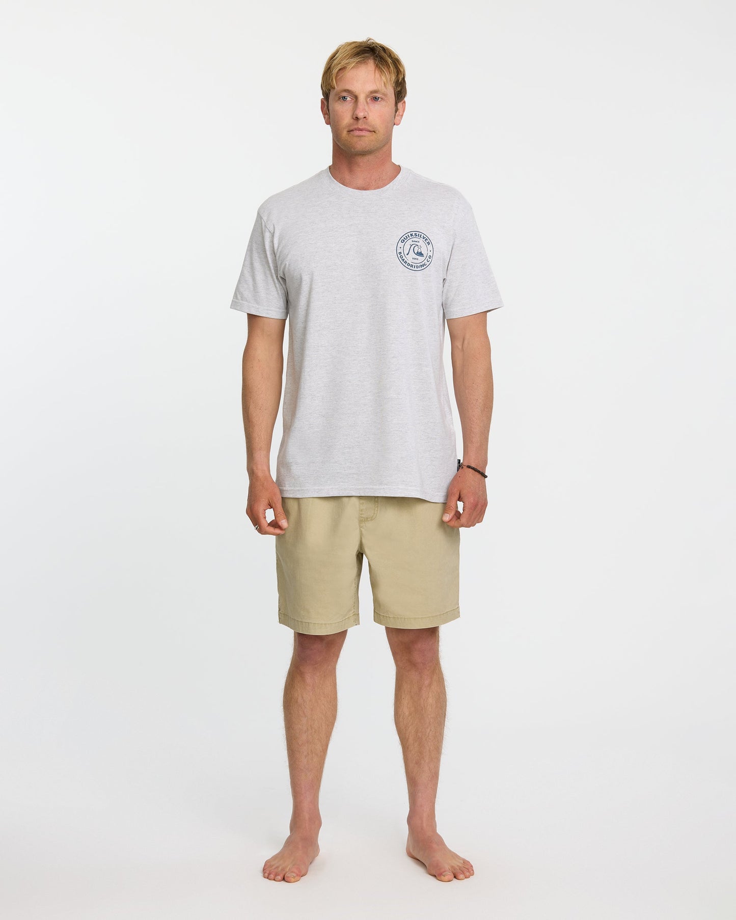 Bubbles T-Shirt - Silver White Heather Silver White Heather Quick Silver