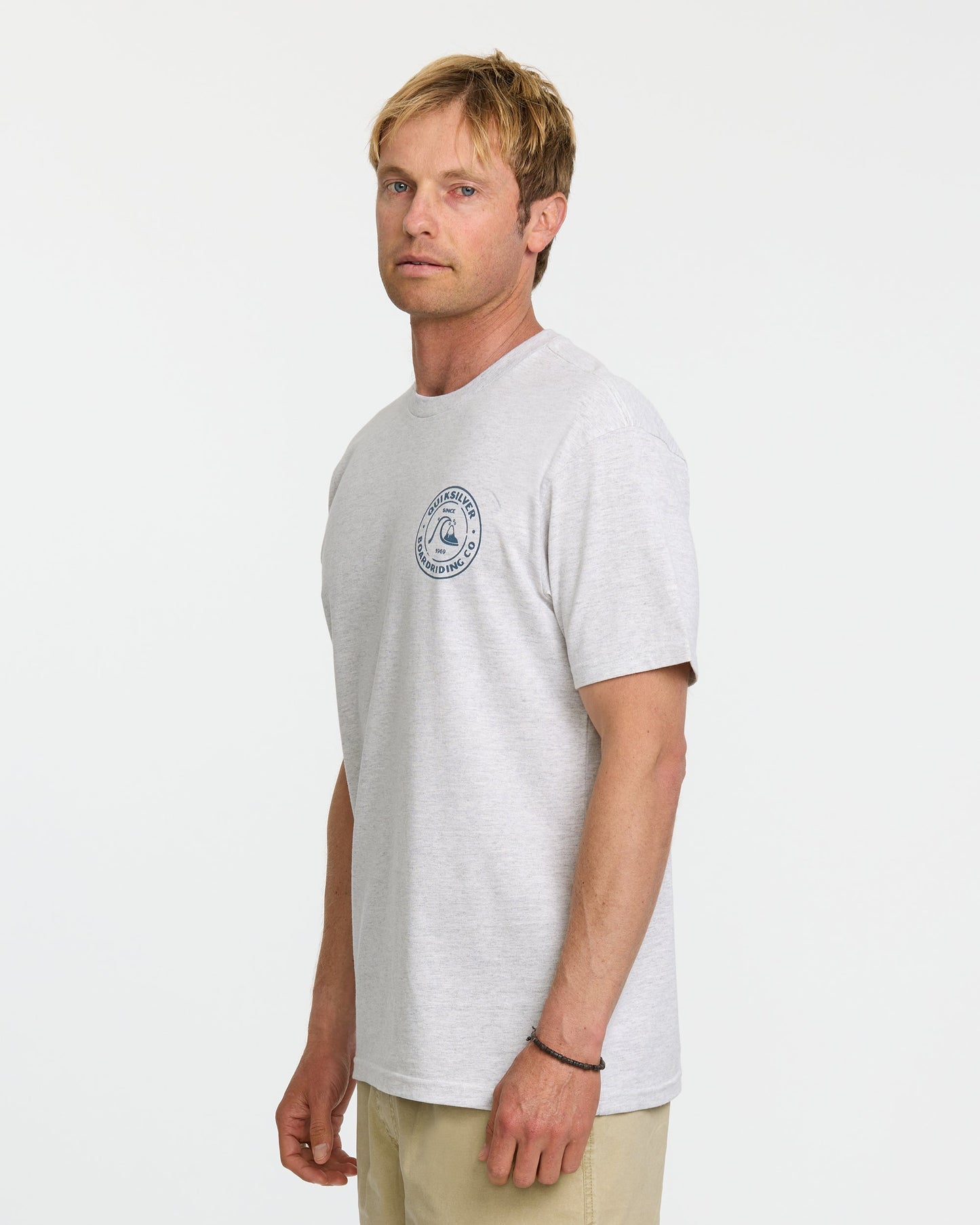 Bubbles T-Shirt - Silver White Heather Silver White Heather Quick Silver