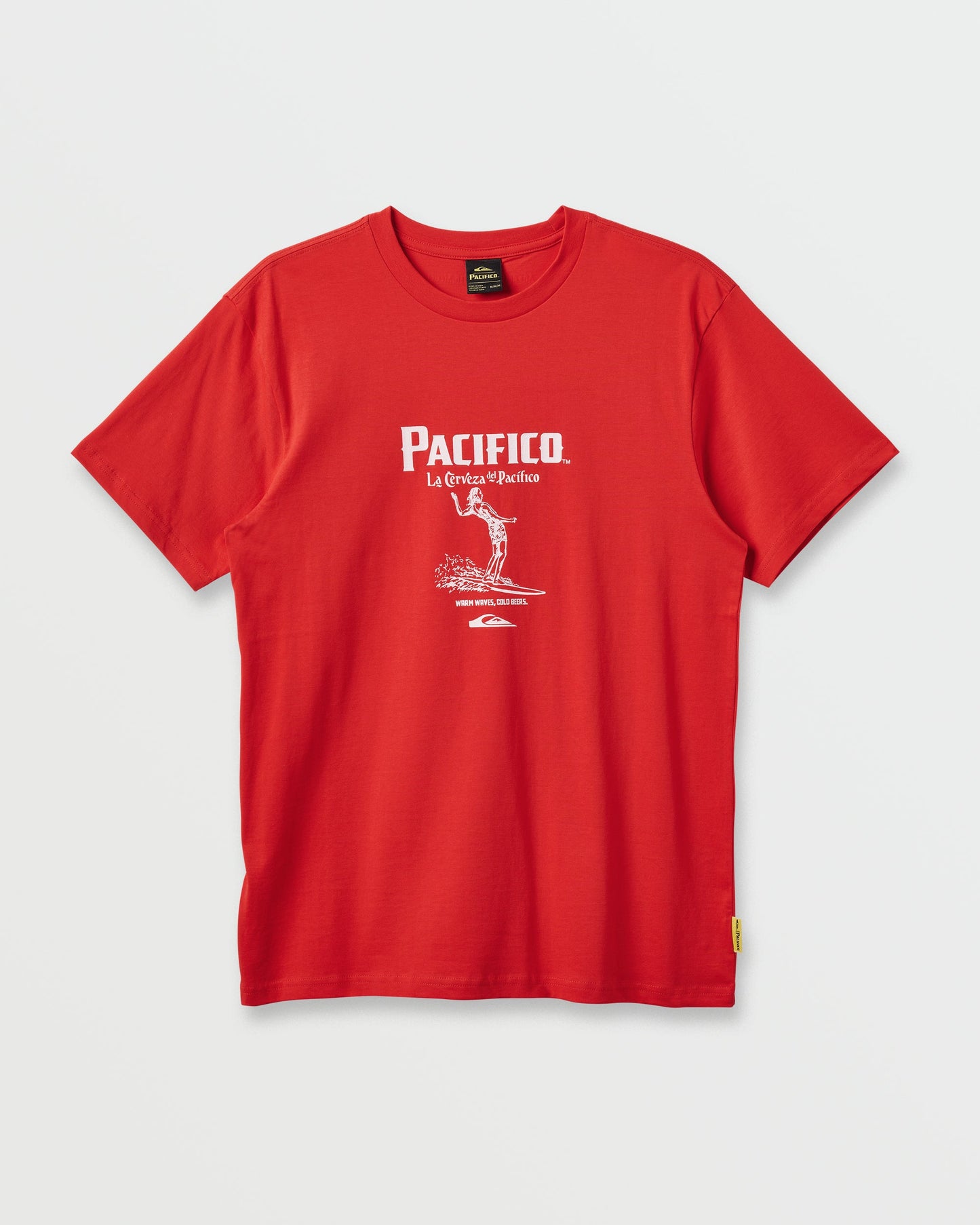 Quiksilver x Pacifico Baja Arch T-Shirt - Red Red Quick Silver