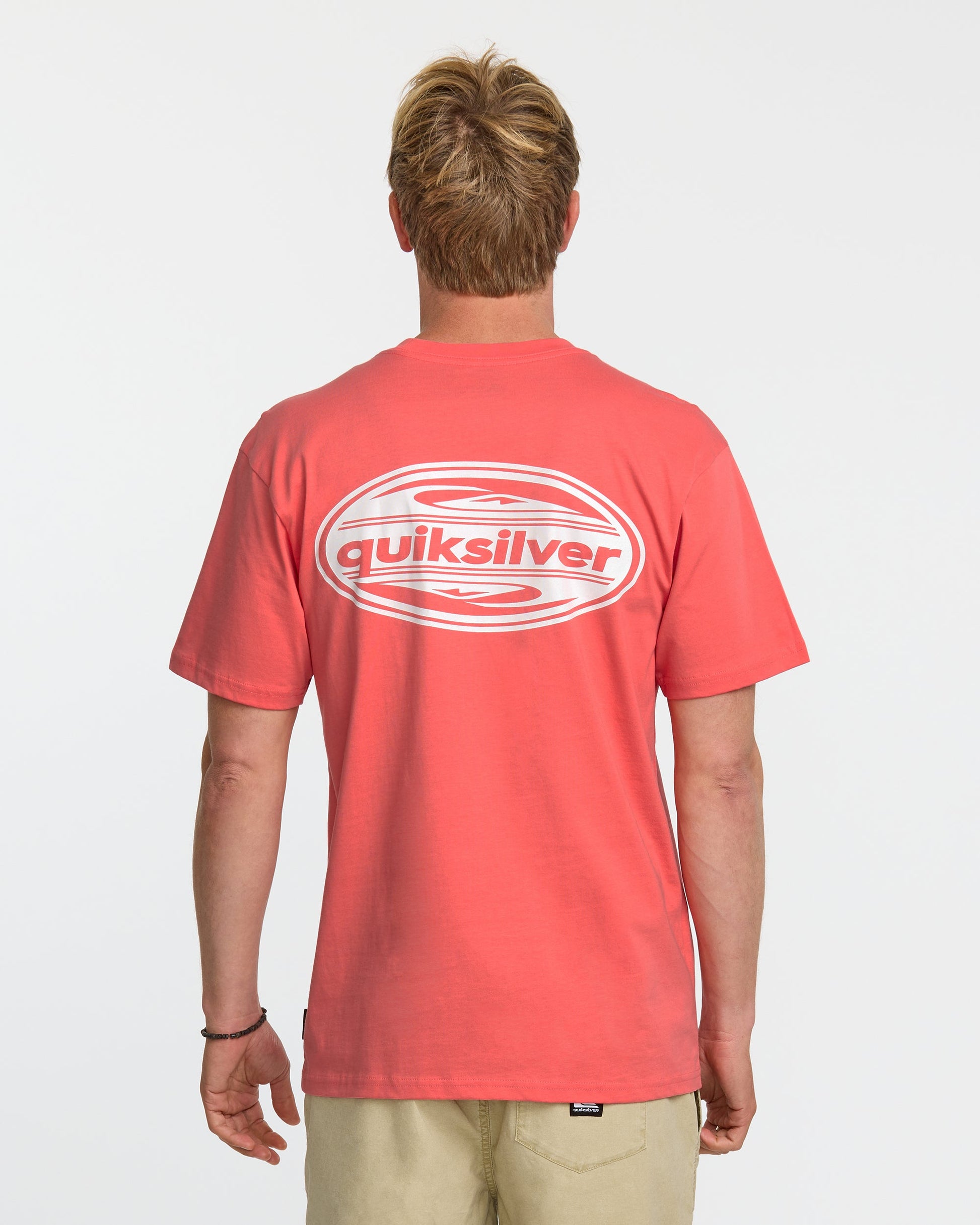 2000S Boarding T-Shirt - Coral Coral Quick Silver