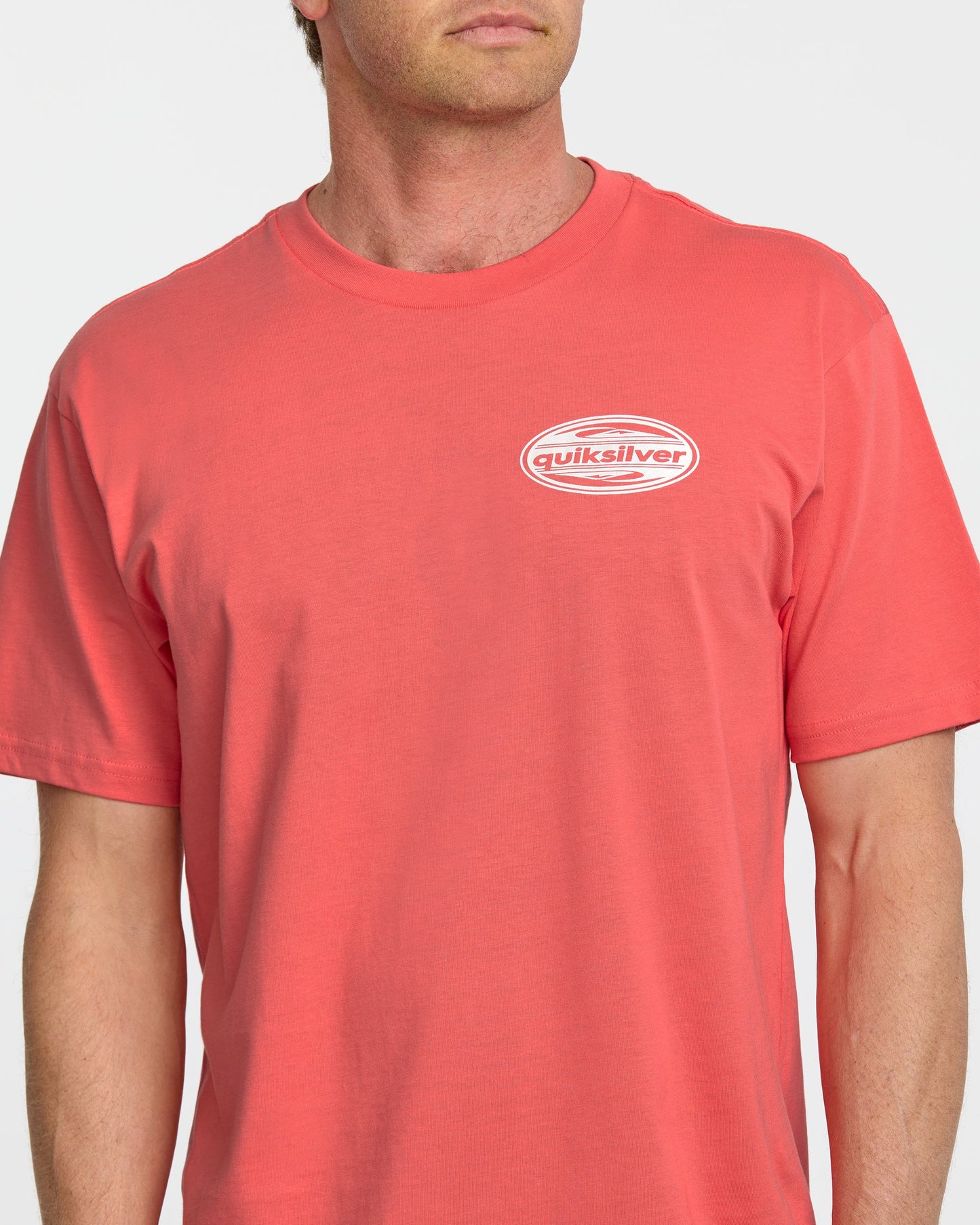 2000S Boarding T-Shirt - Coral Coral Quick Silver