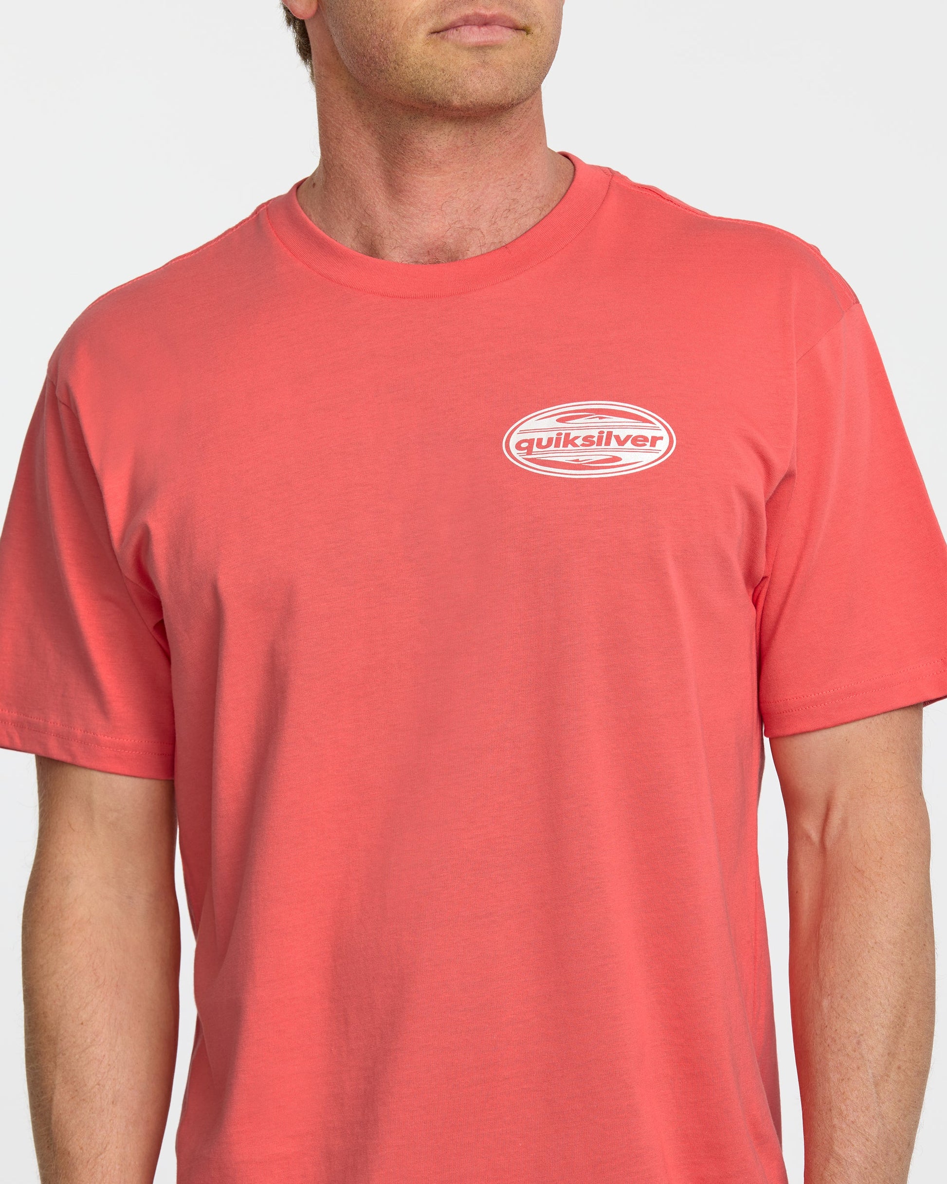 2000S Boarding T-Shirt - Coral Coral Quick Silver