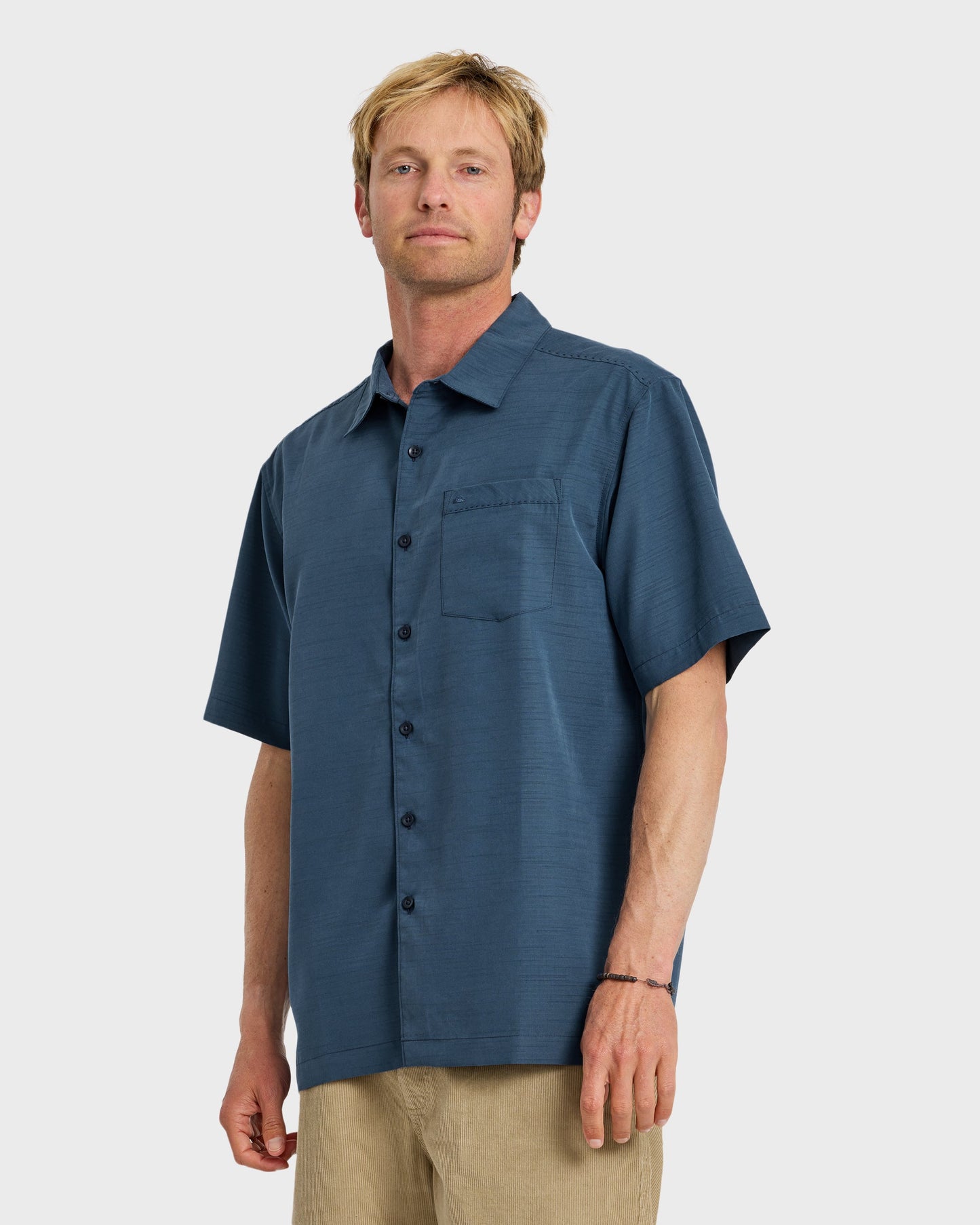Waterman Centinela Premium Anti-Wrinkle Shirt - Navy Navy Quick Silver