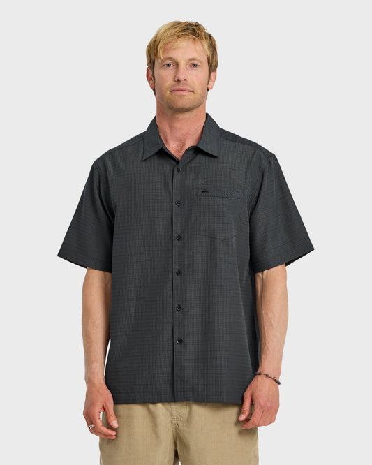 Waterman Centinela Premium Anti-Wrinkle Shirt - Black Black Quick Silver