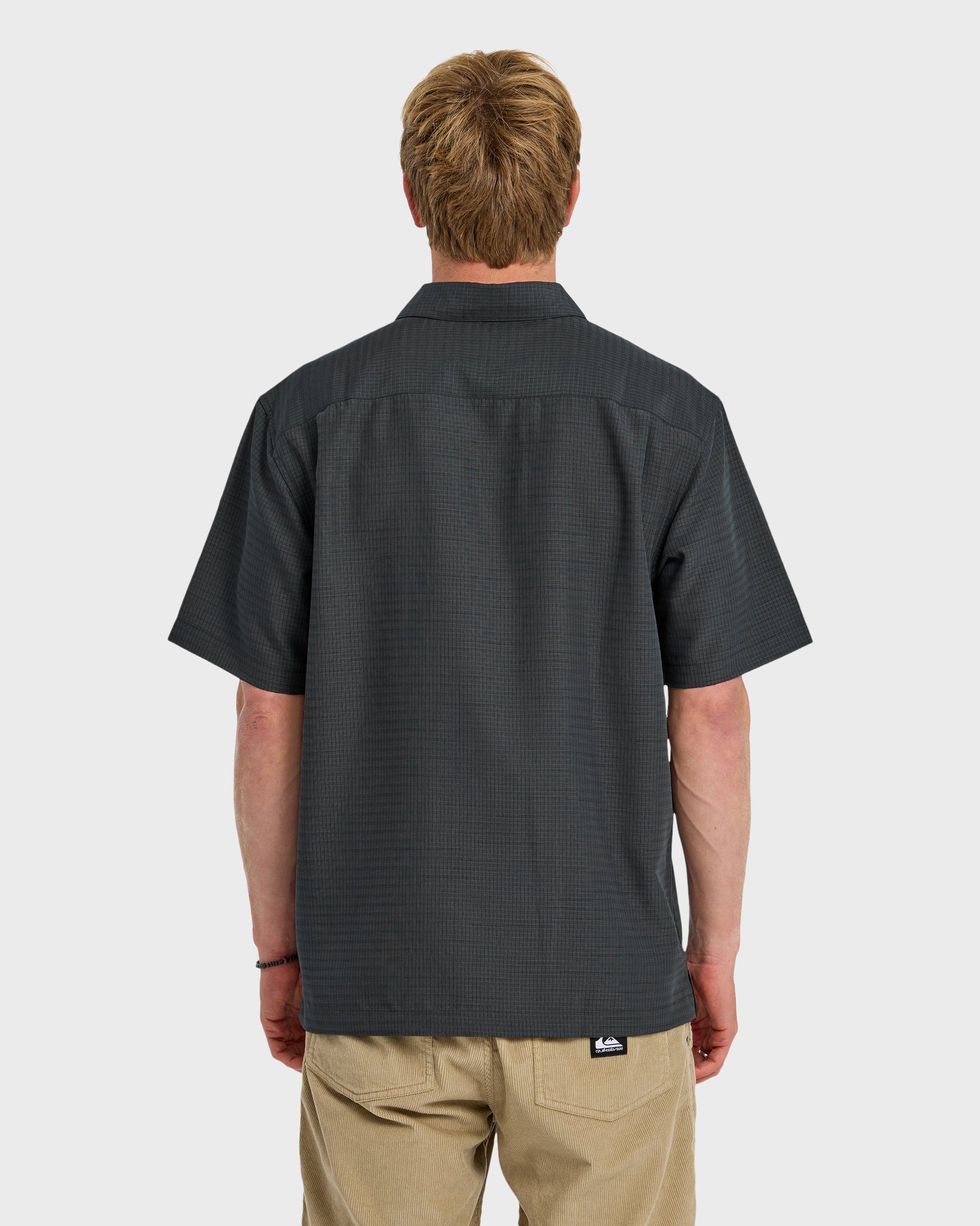 Waterman Centinela Premium Anti-Wrinkle Shirt - Black Black Quick Silver