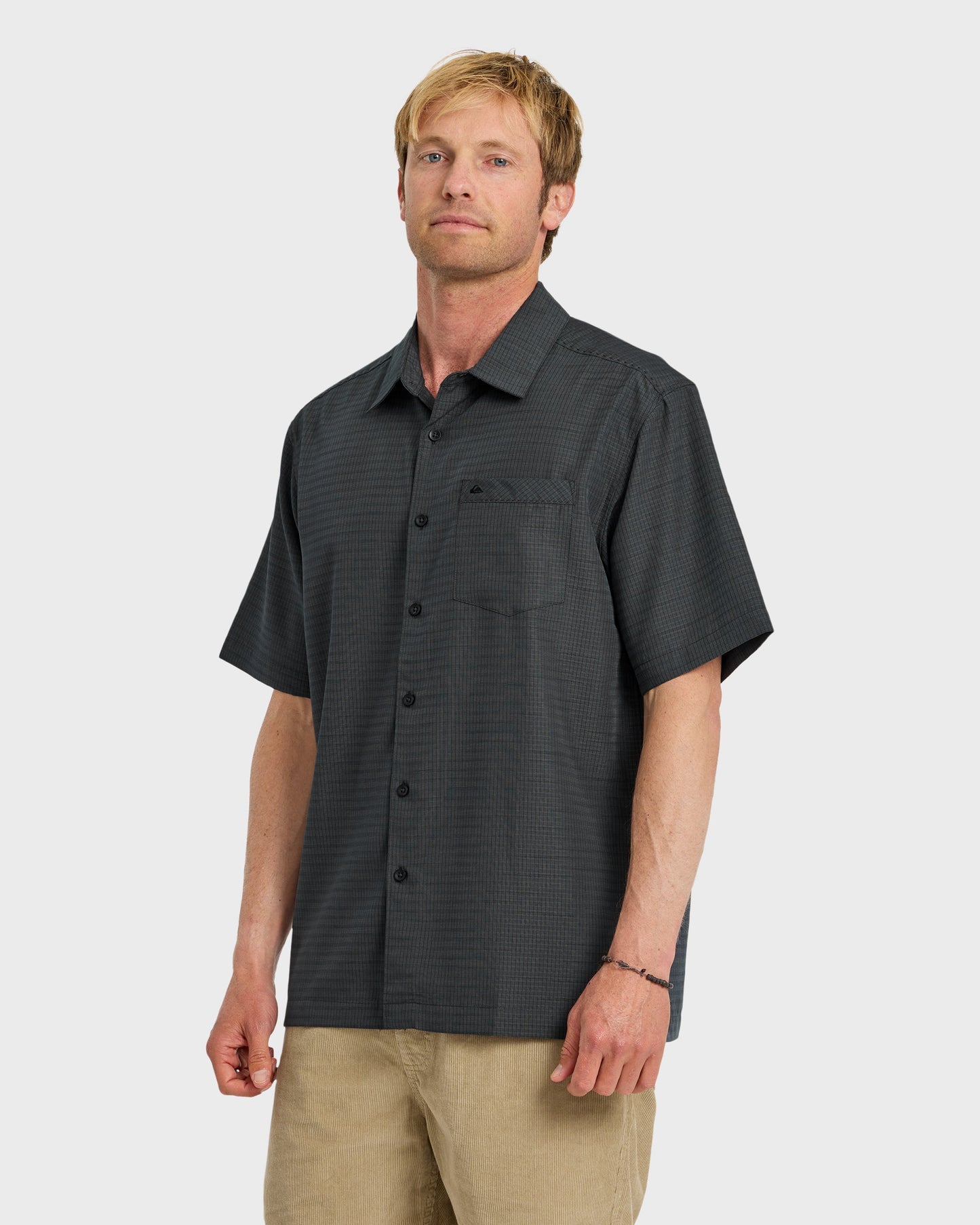 Waterman Centinela Premium Anti-Wrinkle Shirt - Black Black Quick Silver