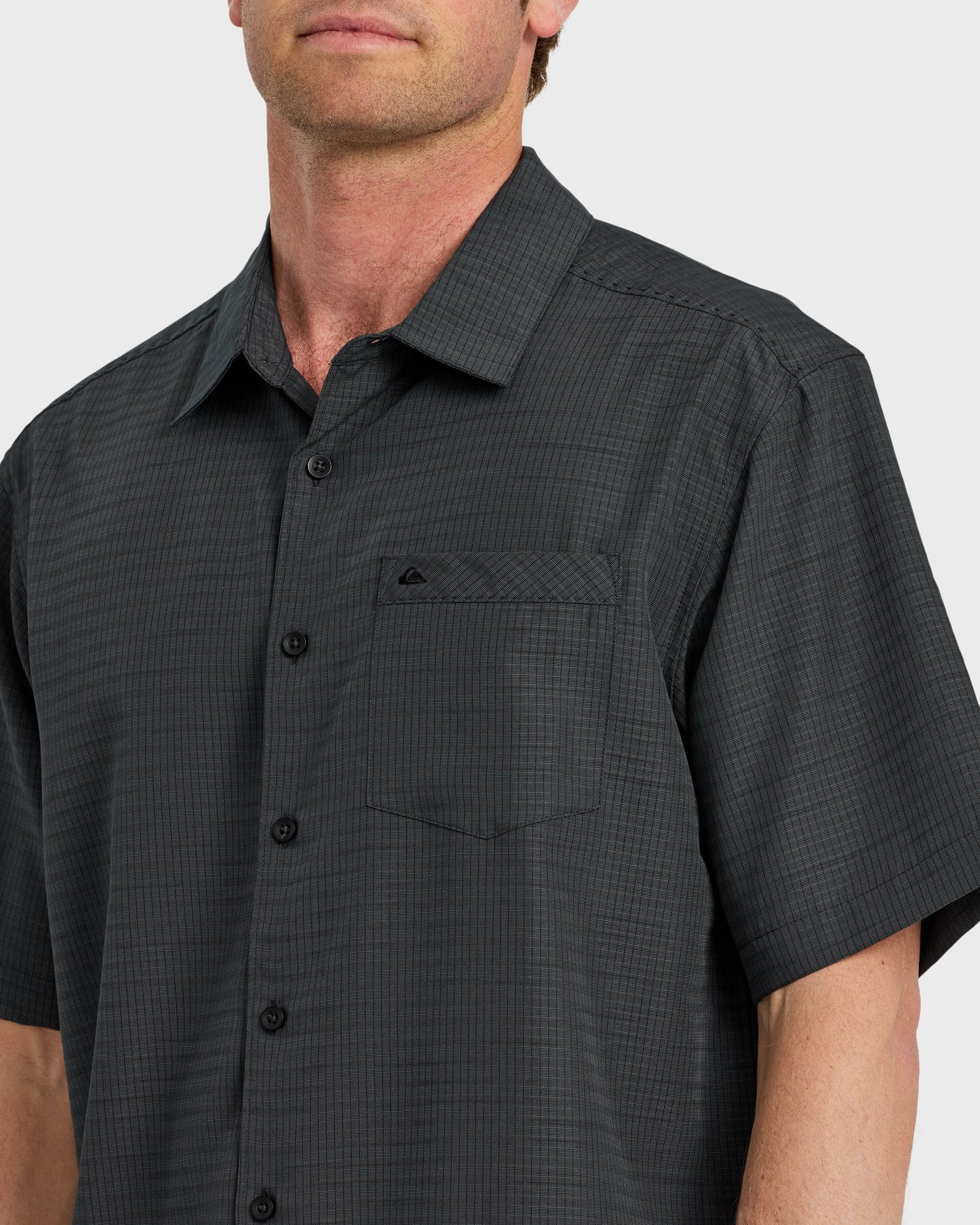 Waterman Centinela Premium Anti-Wrinkle Shirt - Black Black Quick Silver