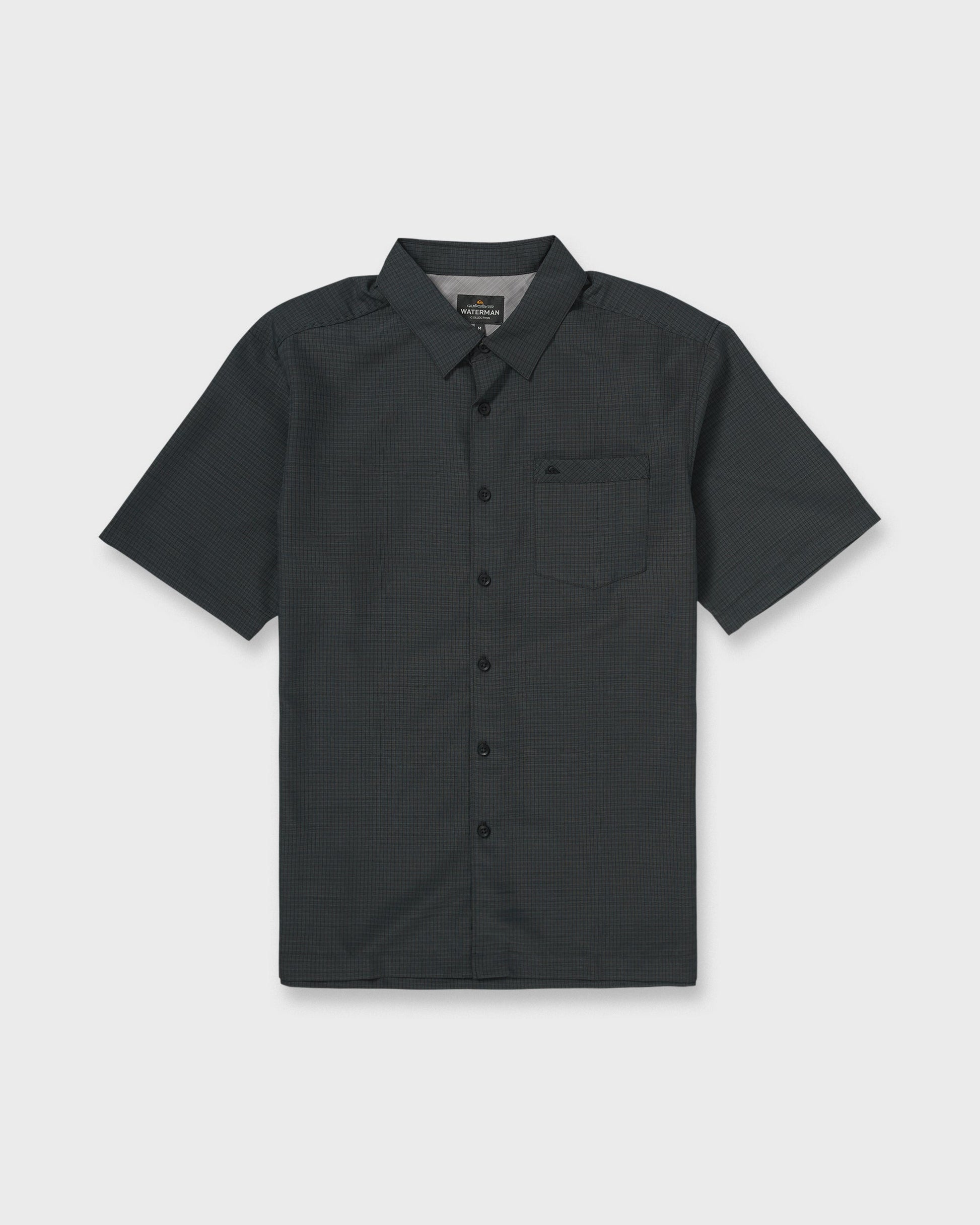 Waterman Centinela Premium Anti-Wrinkle Shirt - Black Black Quick Silver