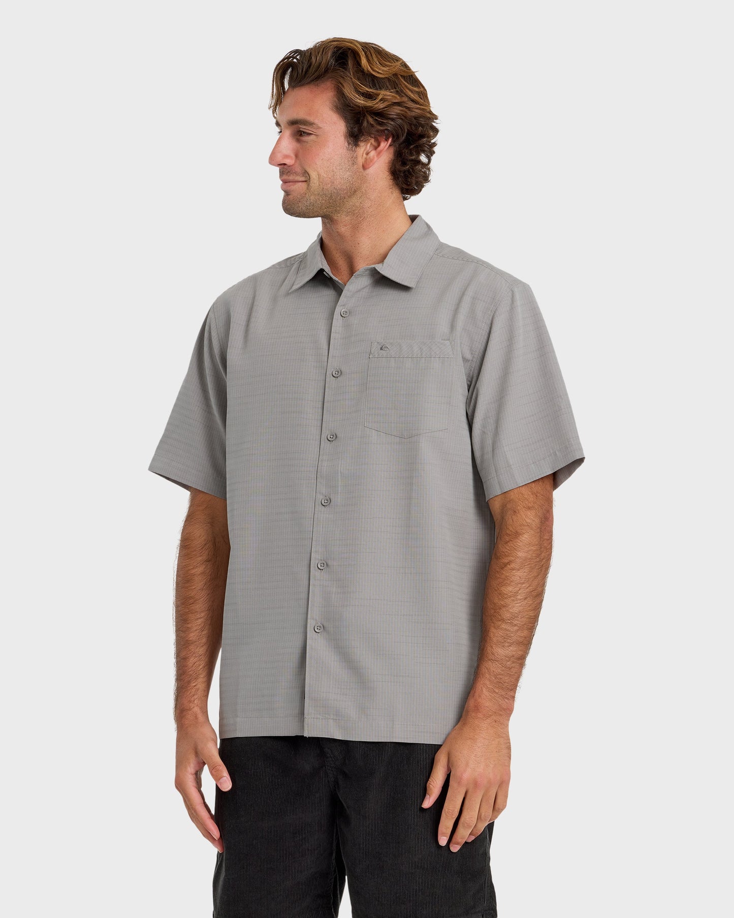 Waterman Centinela Premium Anti-Wrinkle Shirt - Grey Grey Quick Silver