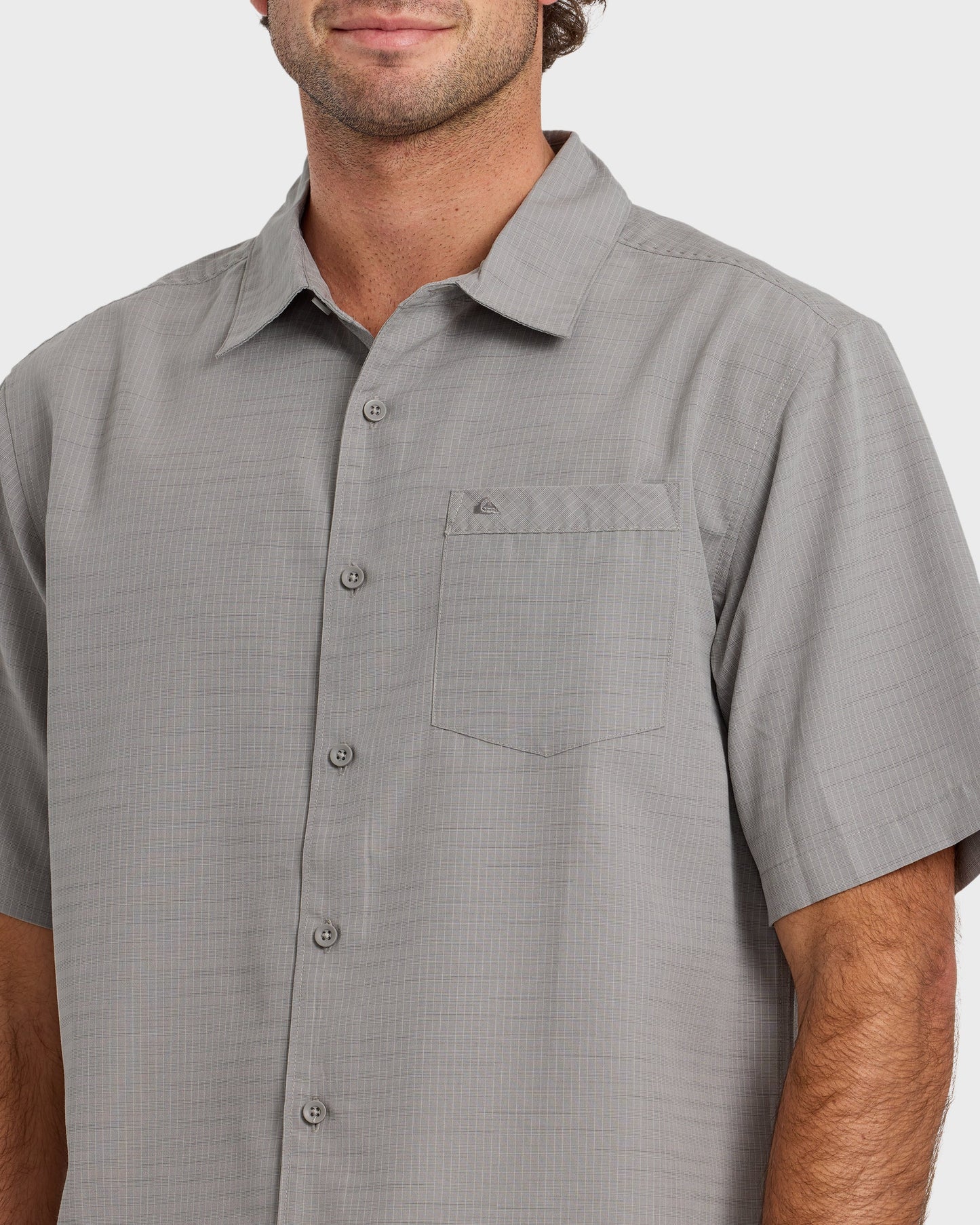 Waterman Centinela Premium Anti-Wrinkle Shirt - Grey Grey Quick Silver