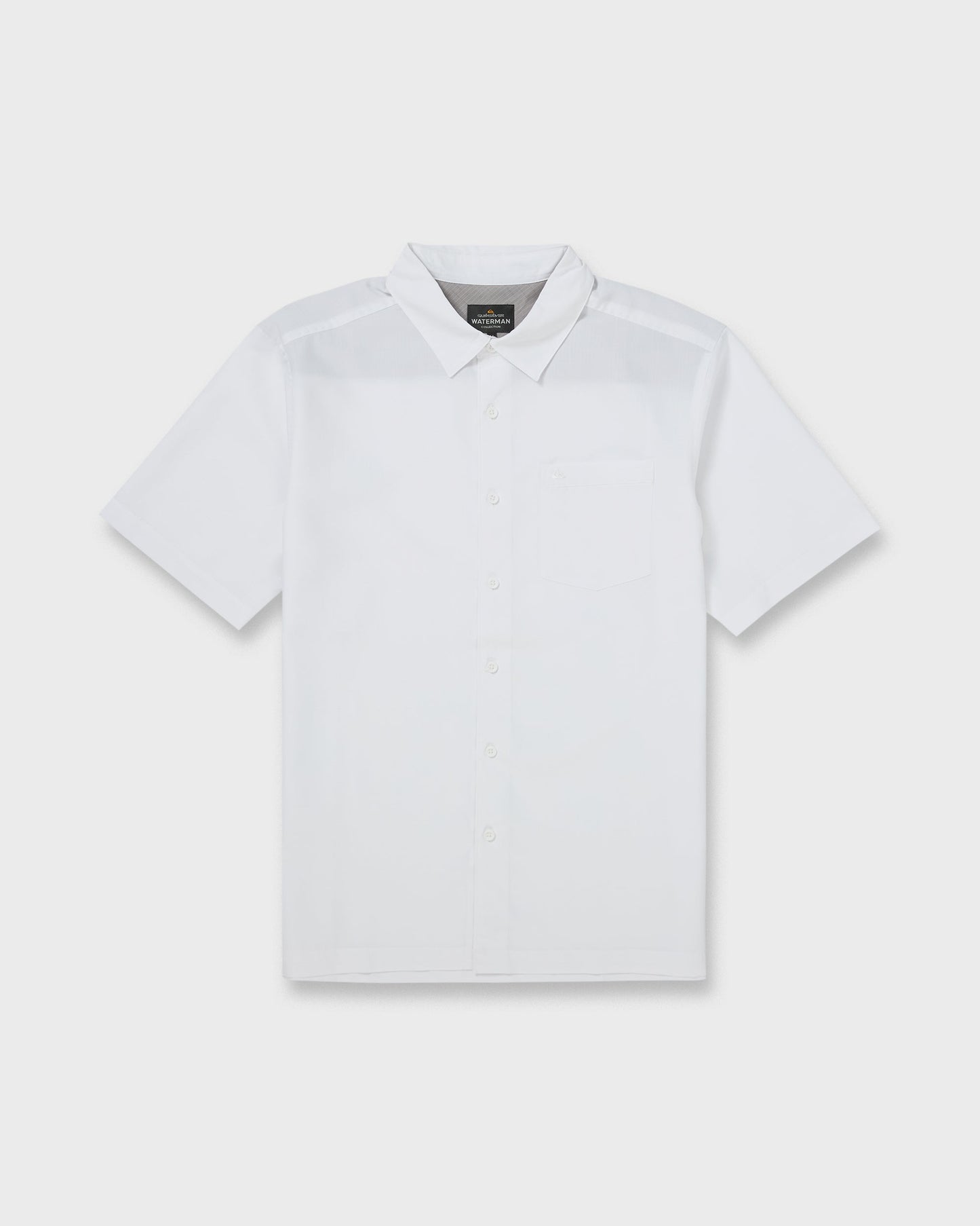 Waterman Centinela Premium Anti-Wrinkle Shirt - White White Quick Silver