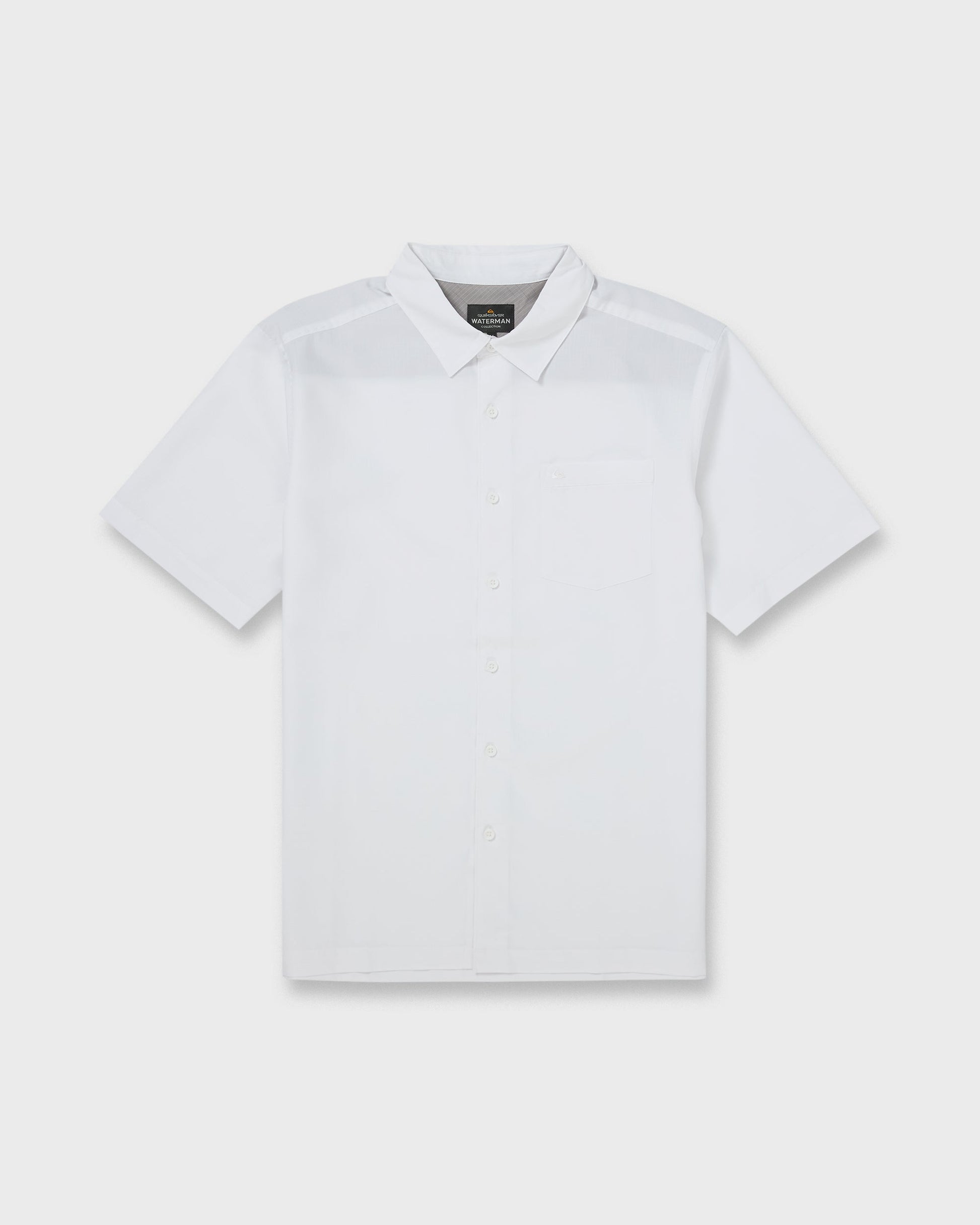 Waterman Centinela Premium Anti-Wrinkle Shirt - White White Quick Silver