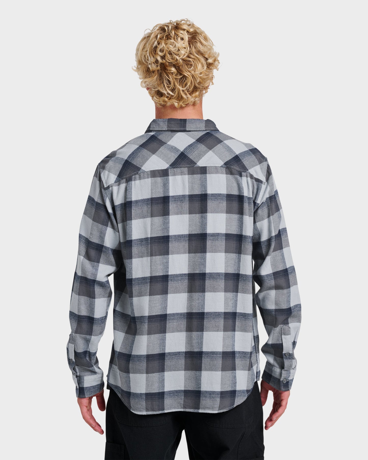 Penmar Check Flannel Shirt - Quarry Quarry Quick Silver