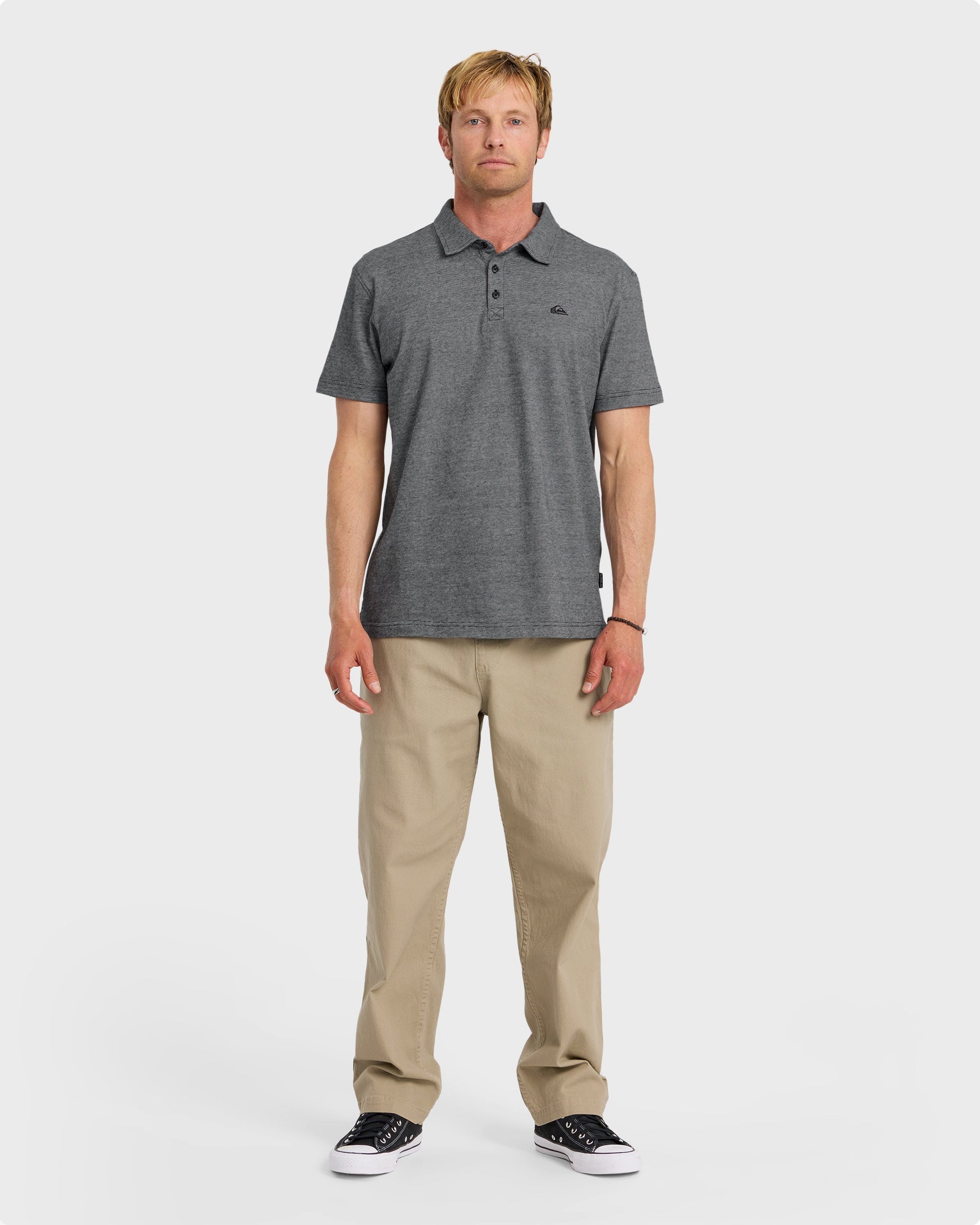 Sunset Cruise Polo Shirt - Black Black Quick Silver