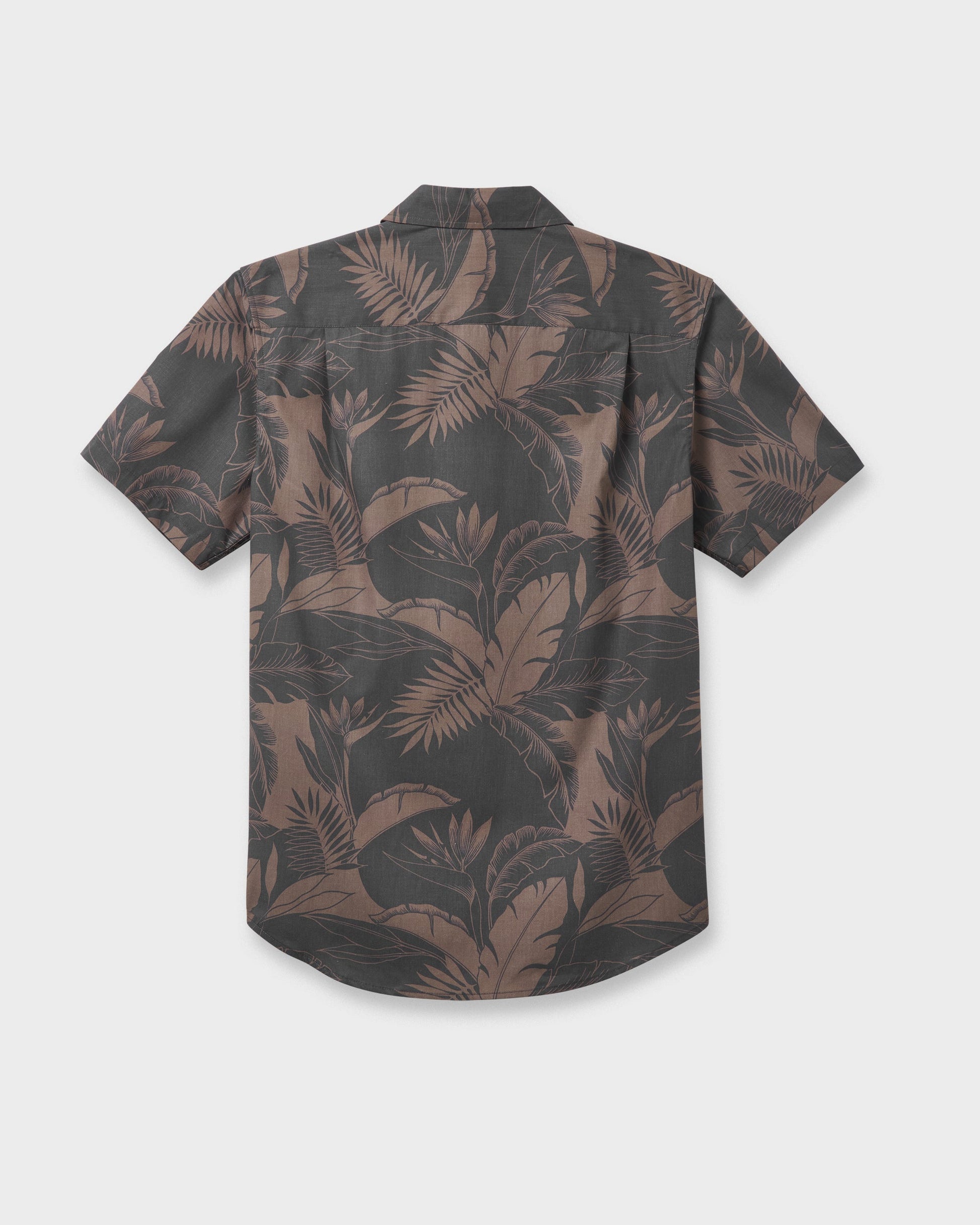 Kahanu Classic Short Sleeve Shirt - Black Black Quick Silver
