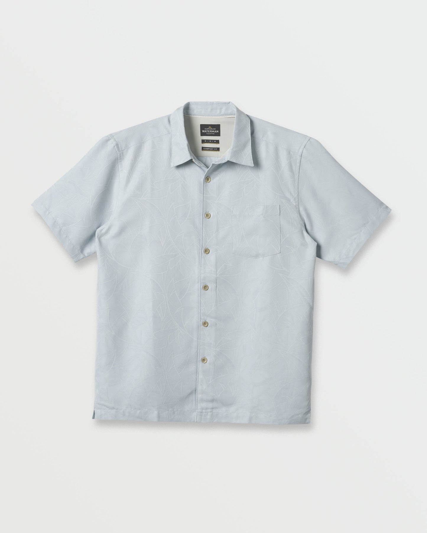Waterman Island Jungle Shirt - Cool Blue Cool Blue Quick Silver