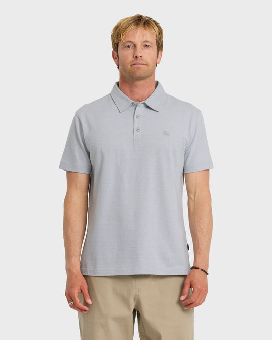Sunset Cruise Polo Shirt - Smoked Gray Smoked Gray Quick Silver