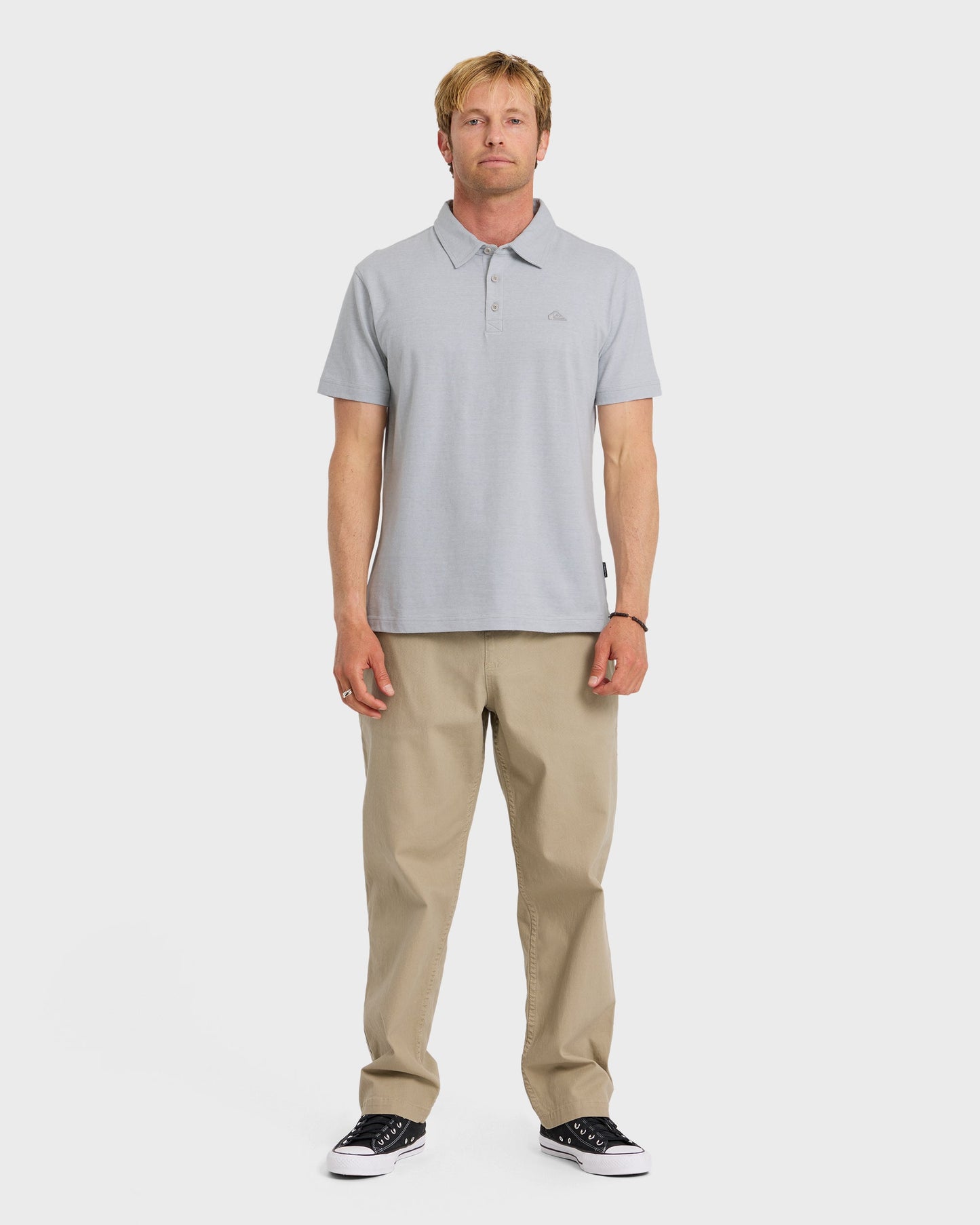 Sunset Cruise Polo Shirt - Smoked Gray Smoked Gray Quick Silver