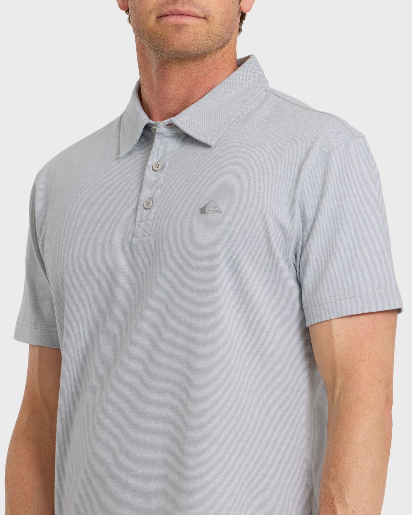 Sunset Cruise Polo Shirt - Smoked Gray Smoked Gray Quick Silver