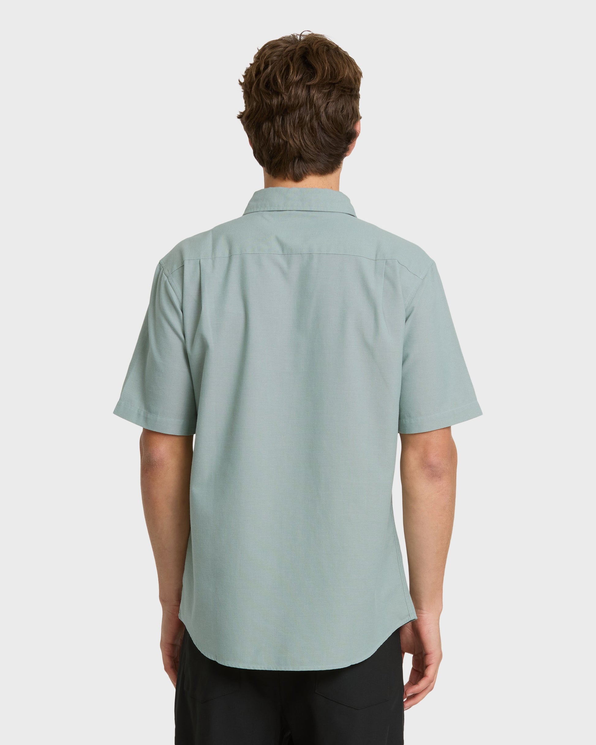 Shoreline Classic Short Sleeve Shirt - Herb Herb Quick Silver