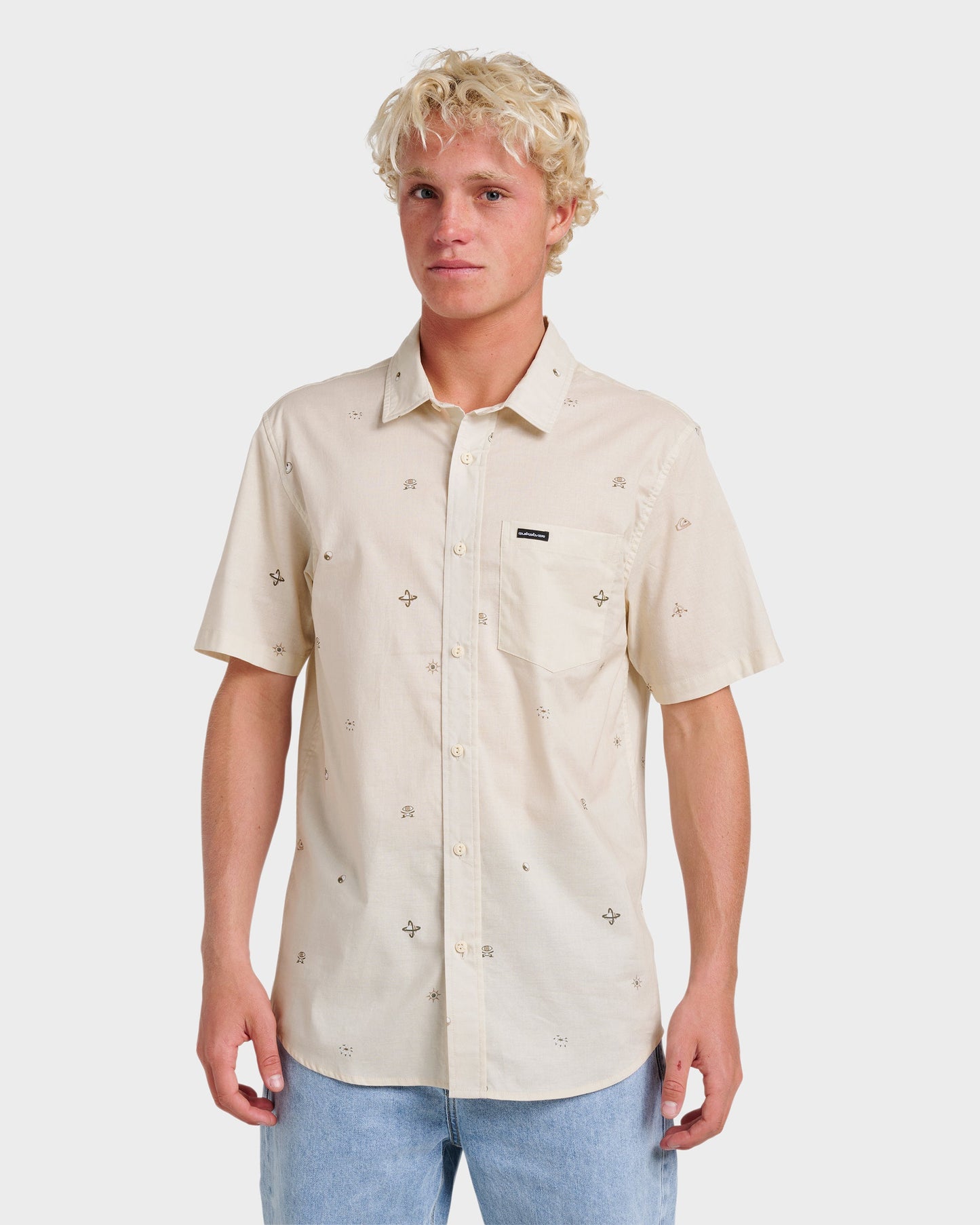 Mini Dimensions Classic Short Sleeve Shirt - Silver Birch Silver Birch Quick Silver