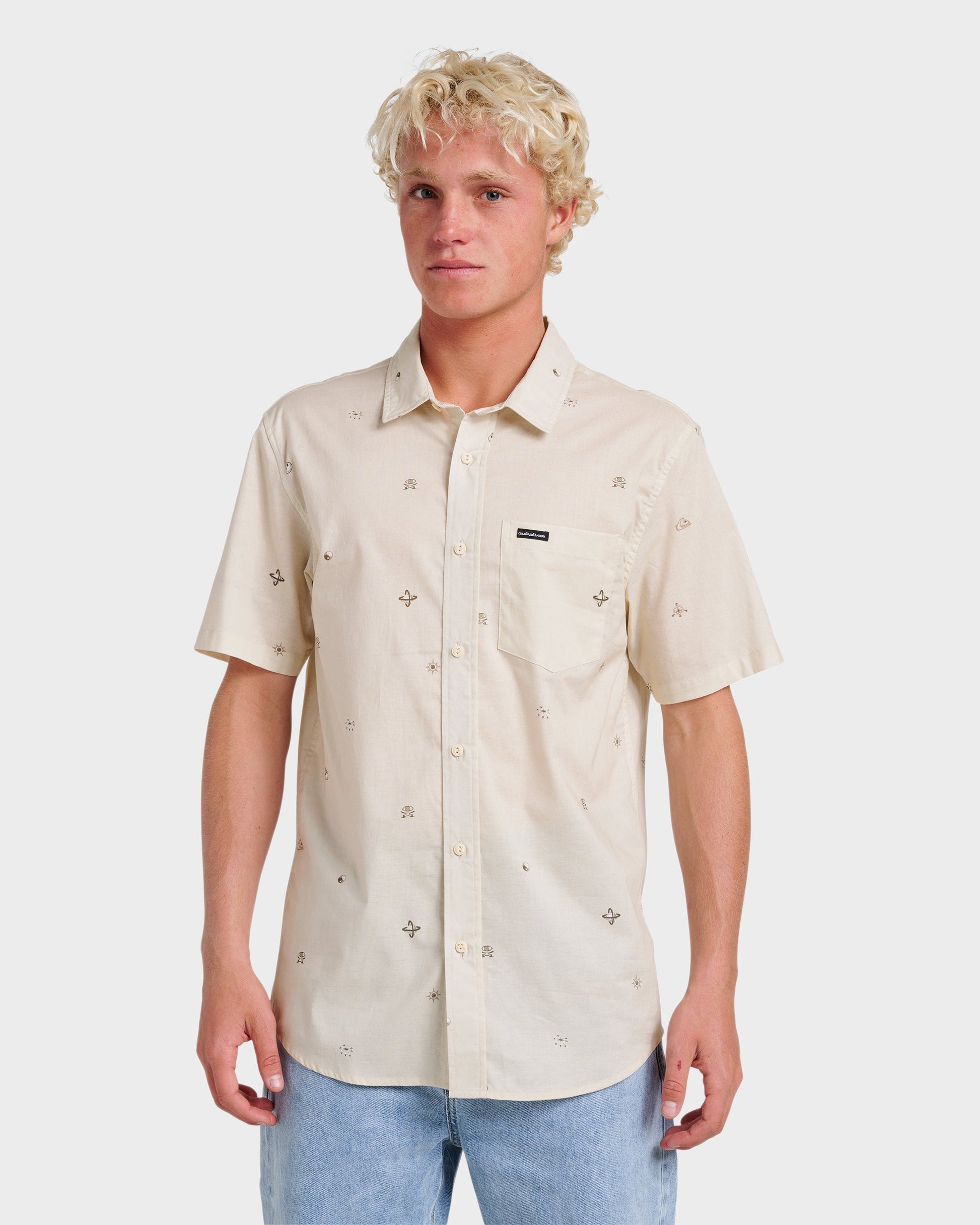 Mini Dimensions Classic Short Sleeve Shirt - Silver Birch Silver Birch Quick Silver