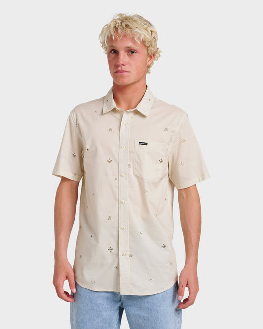 Mini Dimensions Classic Short Sleeve Shirt - Silver Birch Silver Birch Quick Silver